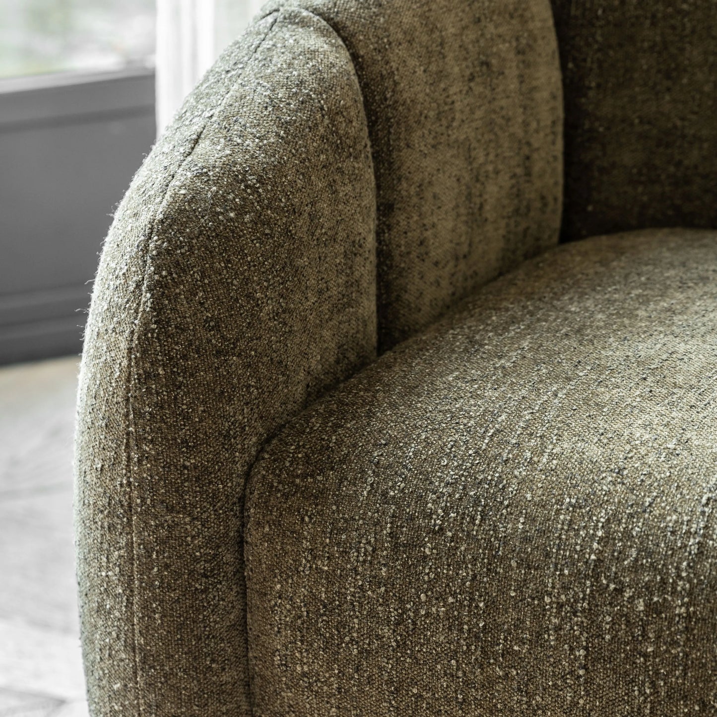 Gallery Direct Atella Tub Chair in Moss Green
