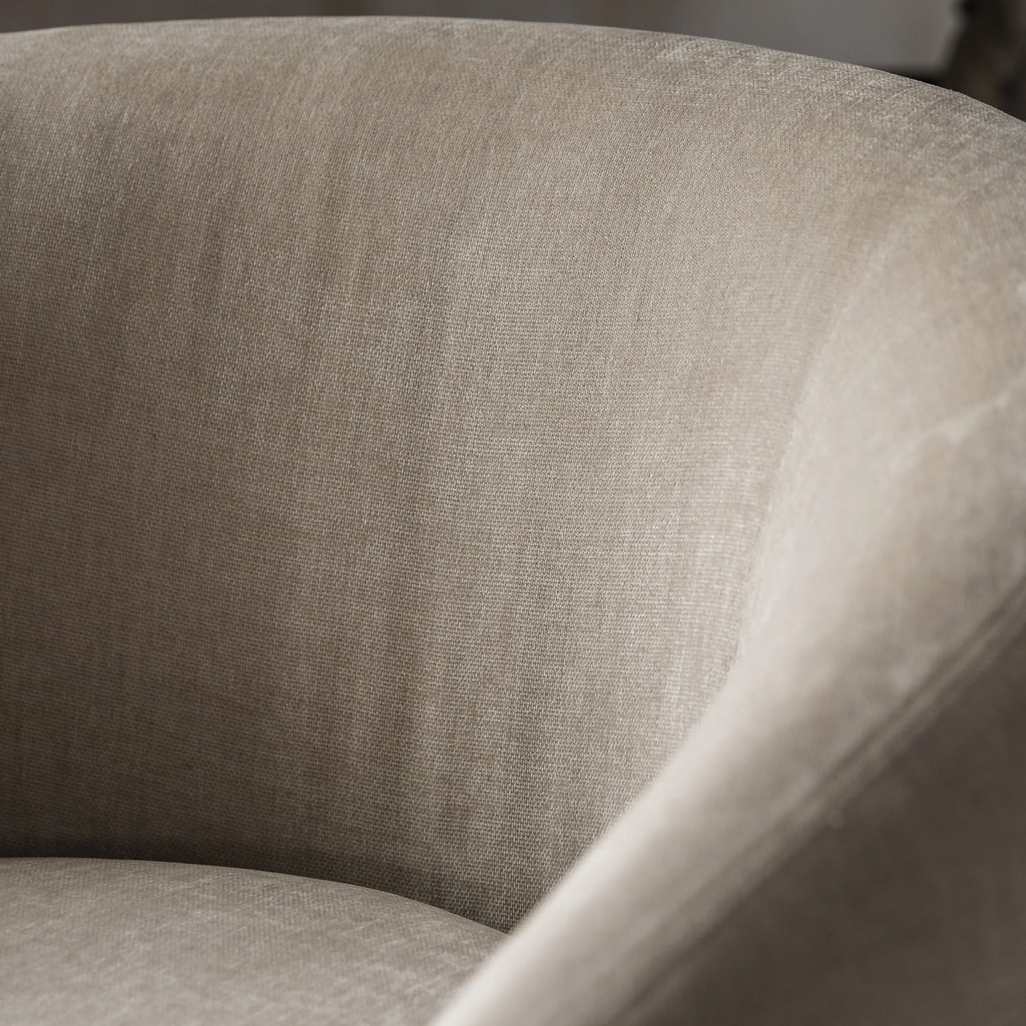 Gallery Direct Curvo Armchair in Cream