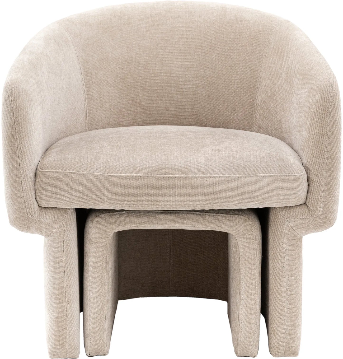Gallery Direct Asko Armchair in Cream