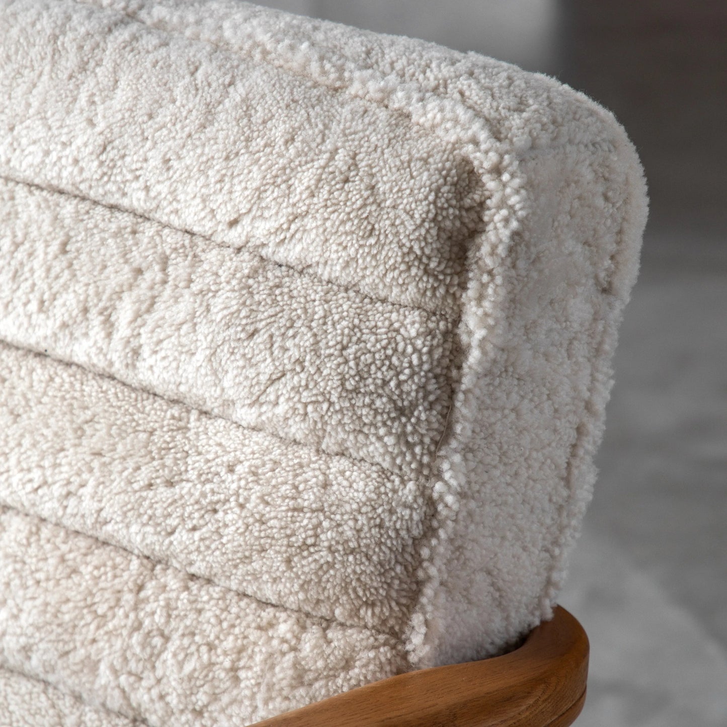Gallery Direct Datsun Armchair in Cream Sheepskin