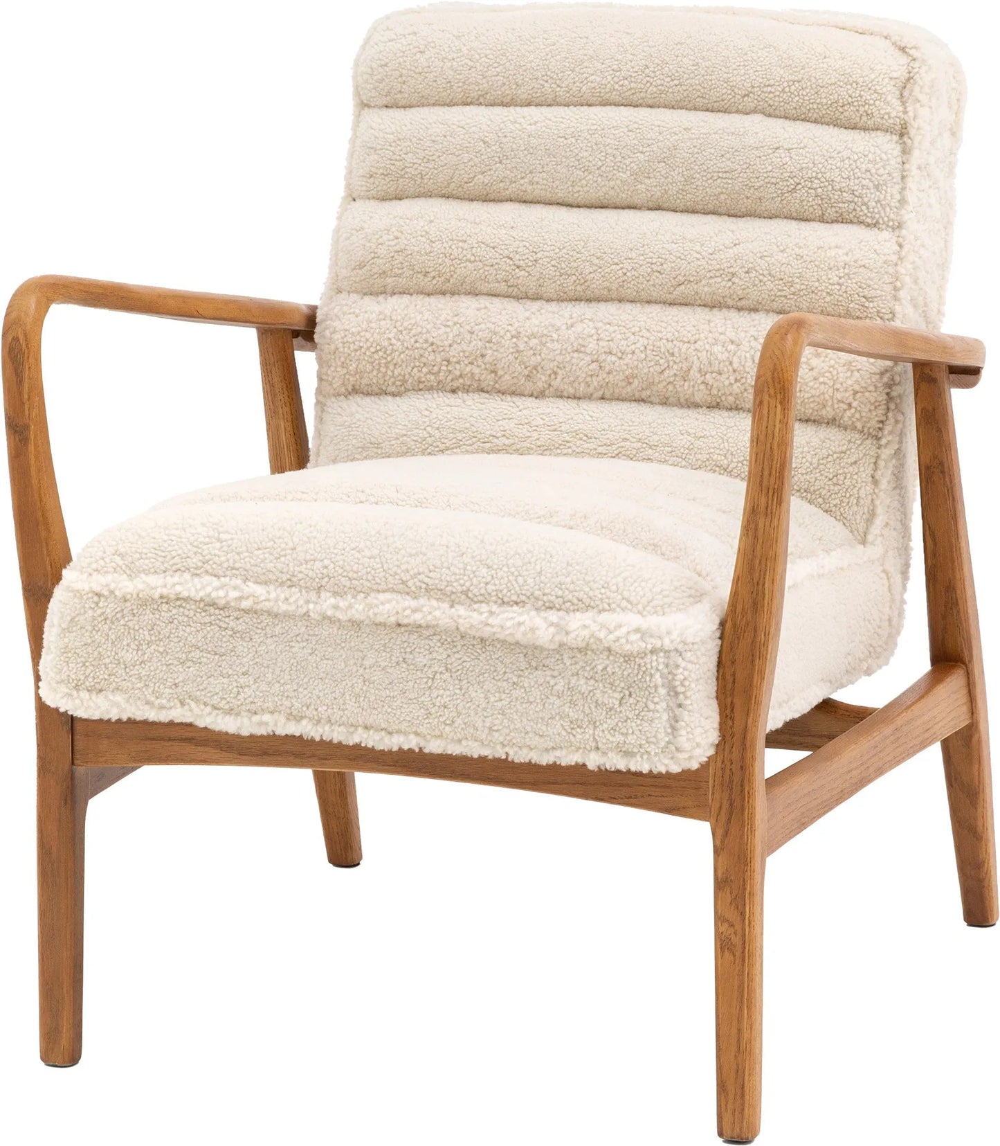 Gallery Direct Datsun Armchair in Cream Sheepskin