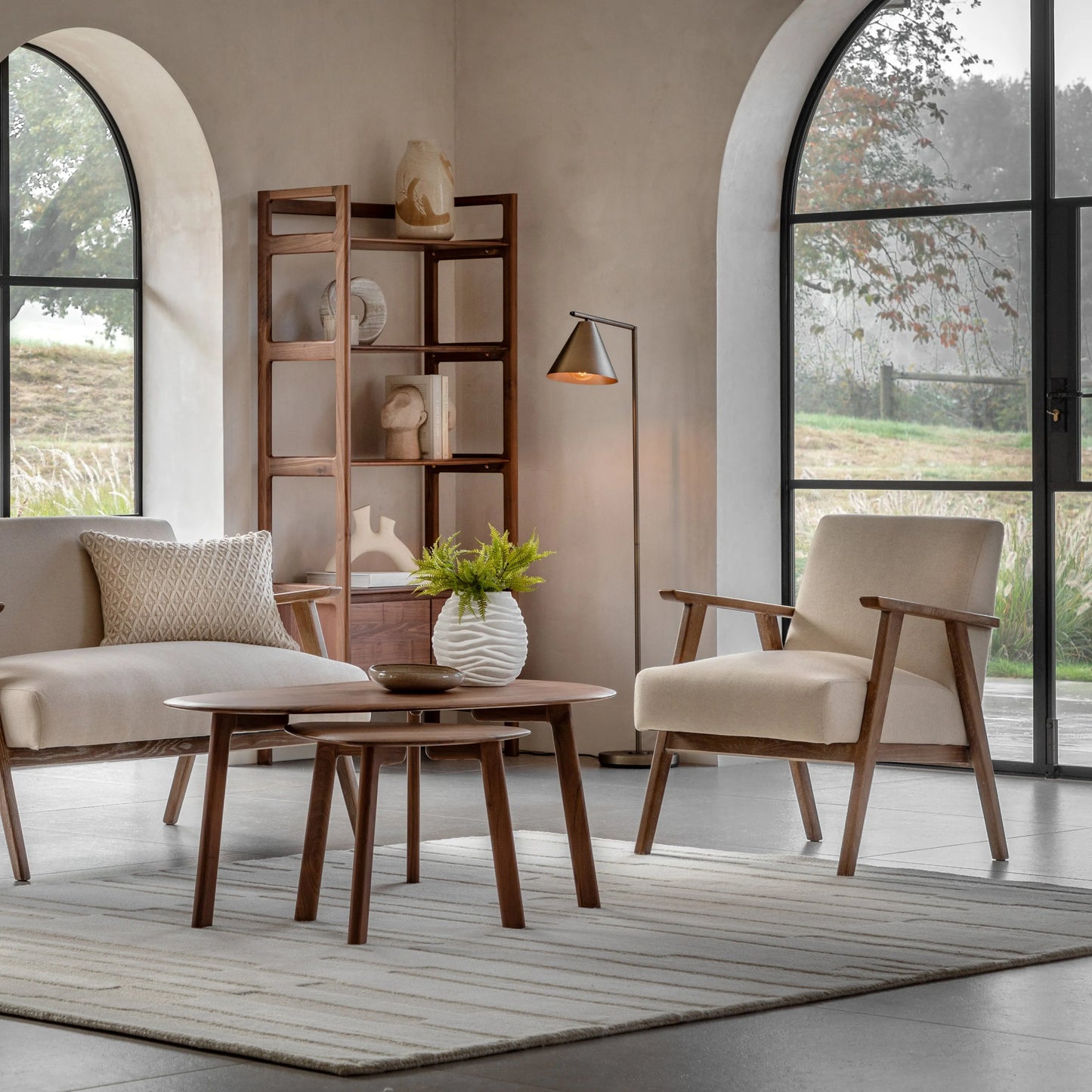 Gallery Direct Neyland Armchair in Natural