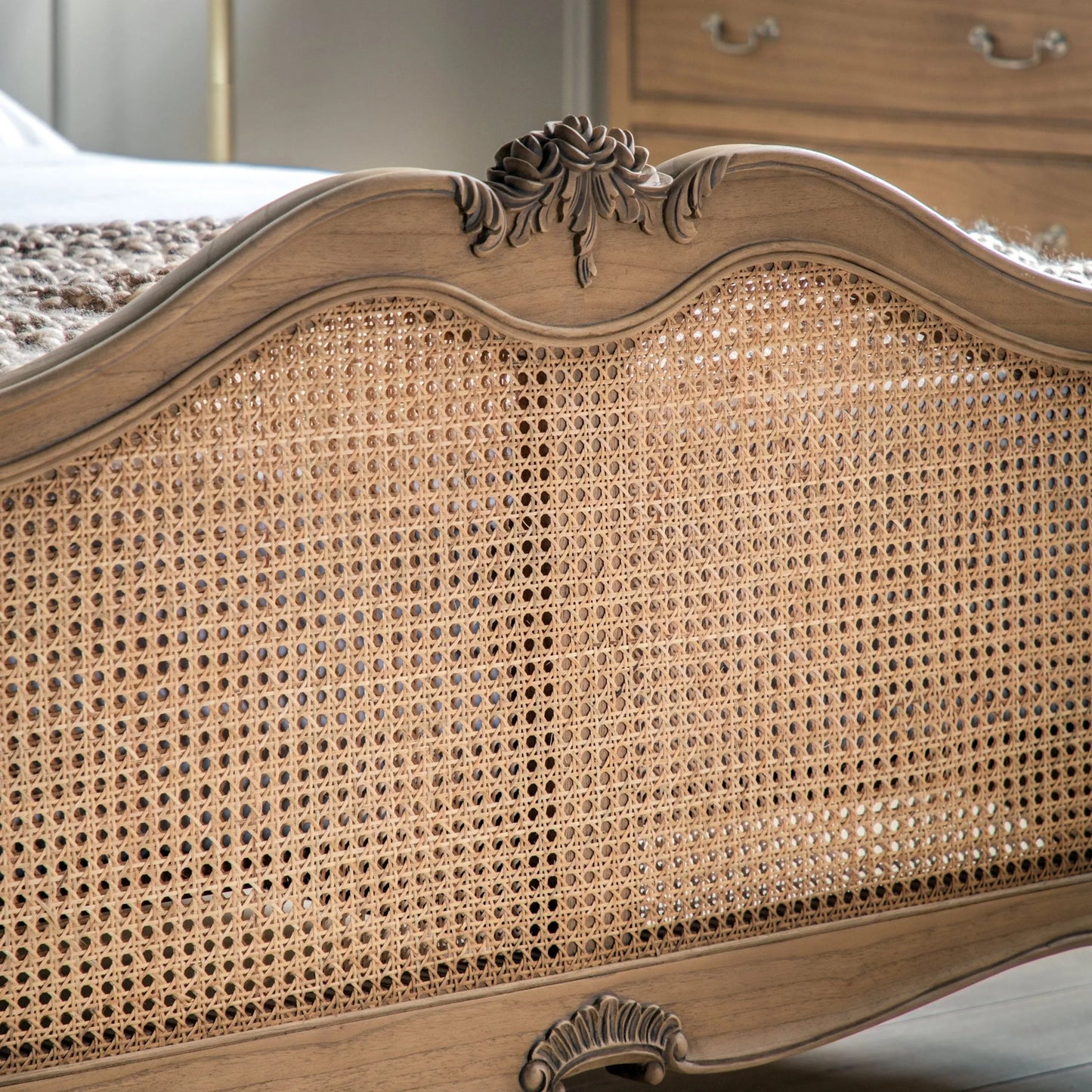 Gallery Direct Chic 5' Cane Bed Weathered (GD25)