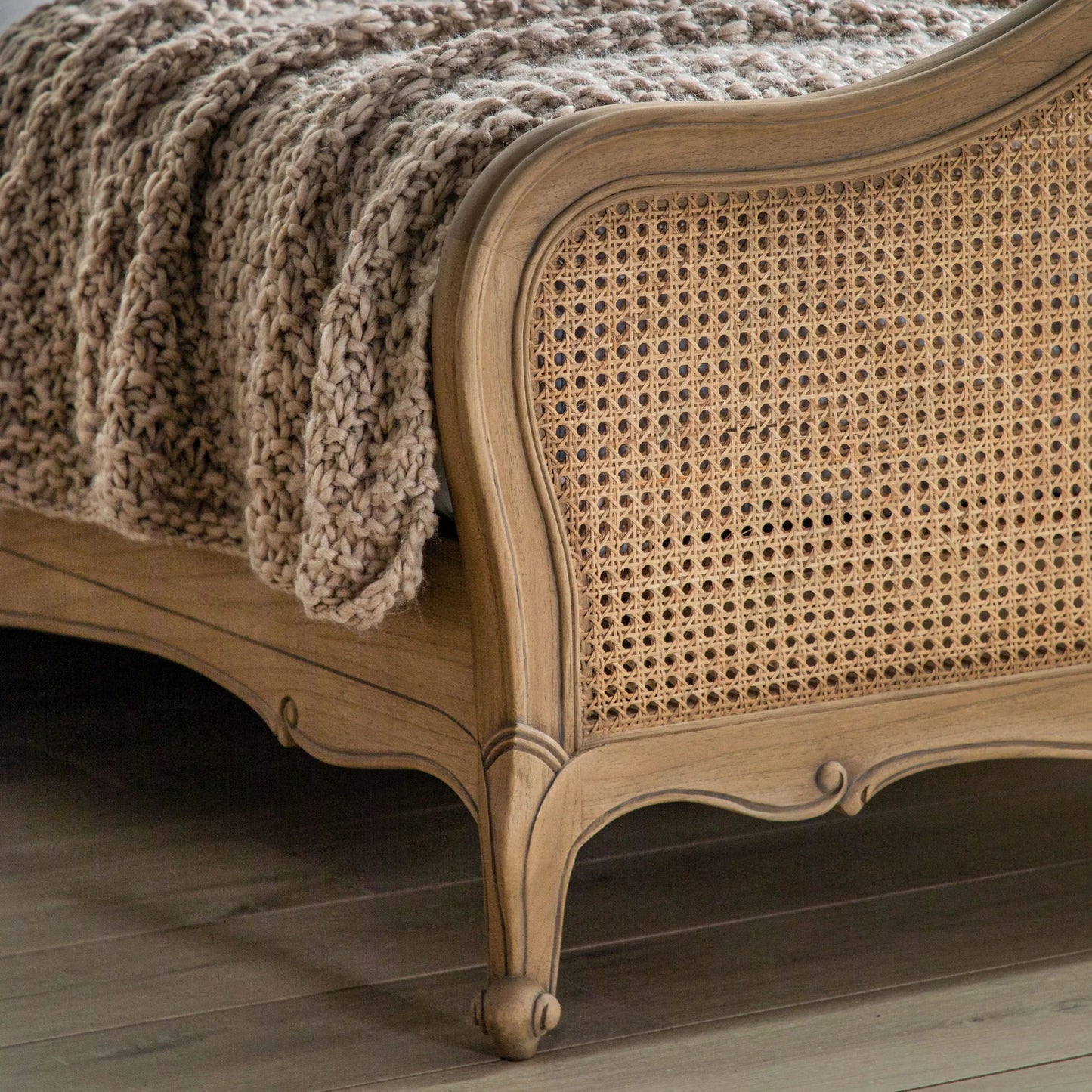 Gallery Direct Chic 5' Cane Bed Weathered (GD25)