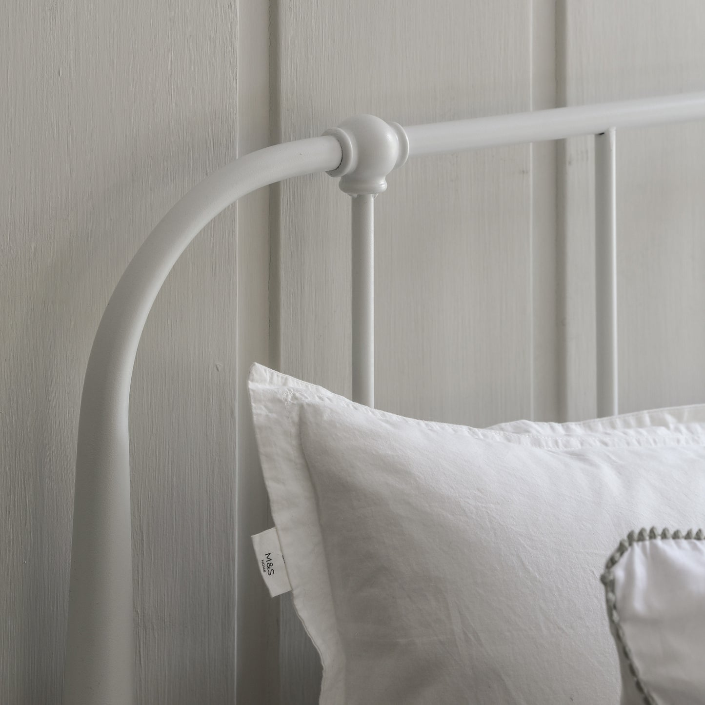 Gallery Direct Loughton Kingsize Bedstead in Ivory