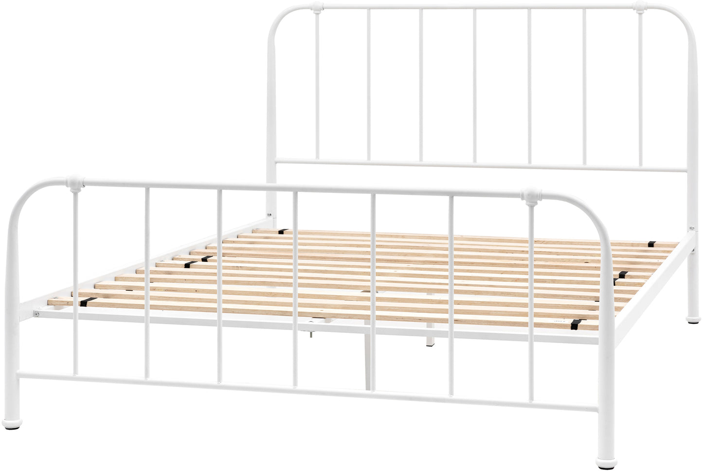 Gallery Direct Loughton Kingsize Bedstead in Ivory