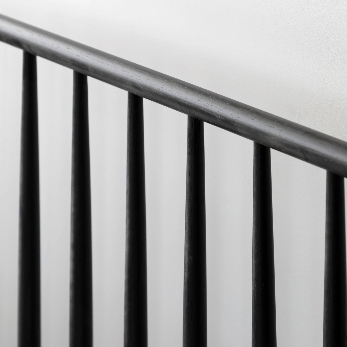 Gallery Direct Wycombe Kingsize Spindle Bed Black