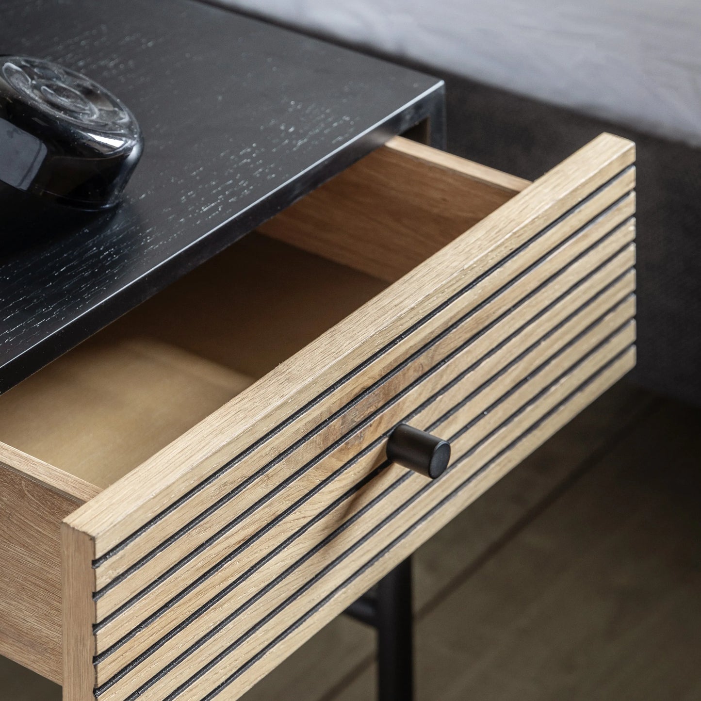 Gallery Direct Hyland 1 Drawer Bedside