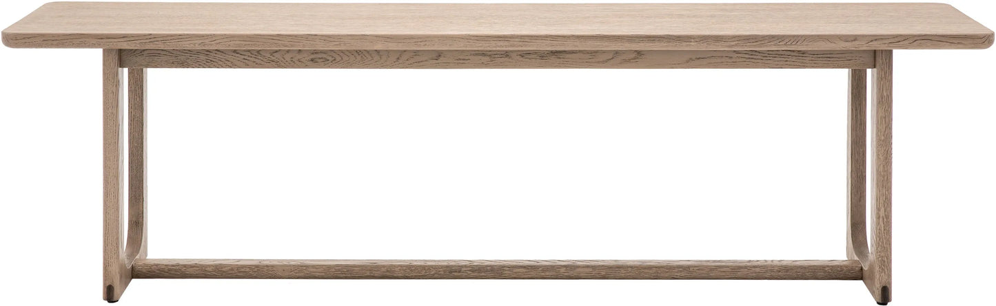 Gallery Direct Craft Dining Bench Smoked