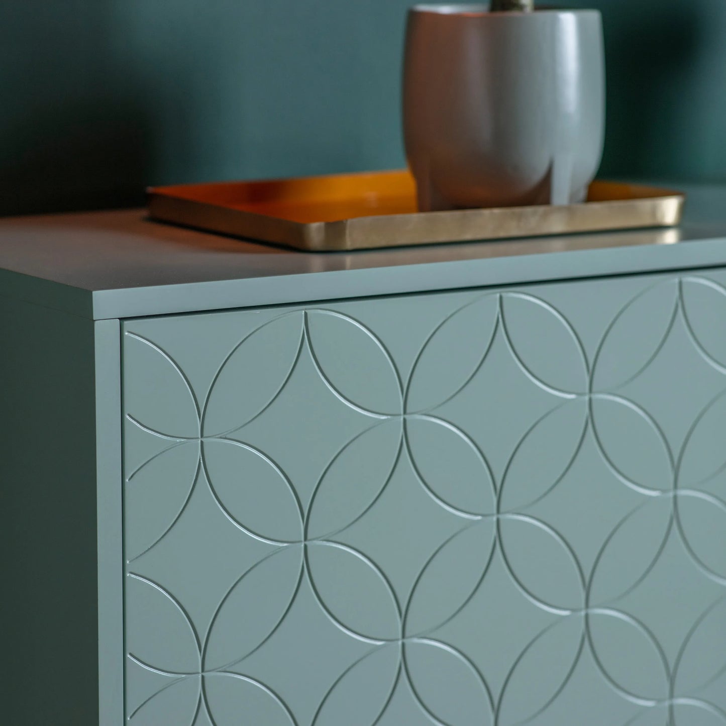 Gallery Direct Holbrook 2 Door Cabinet Mint