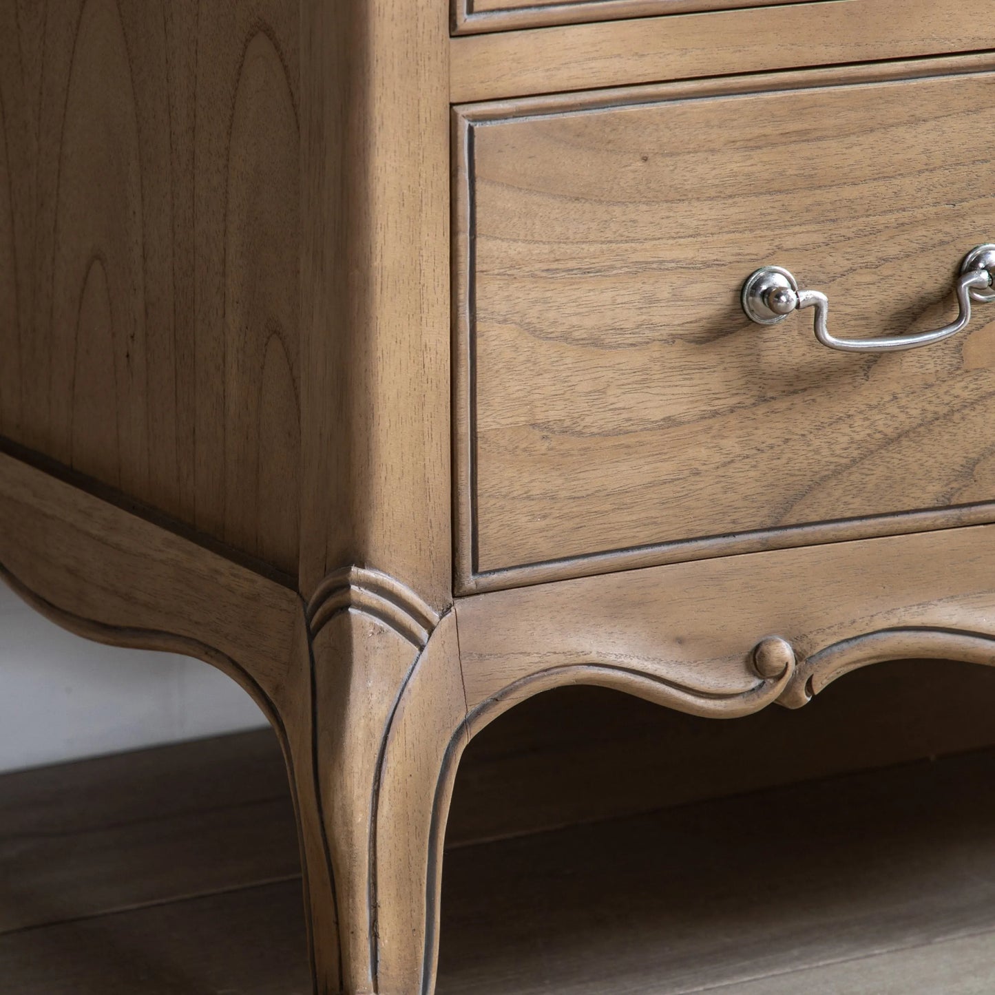 Gallery Direct Chic 5 Drawer Chest Weathered