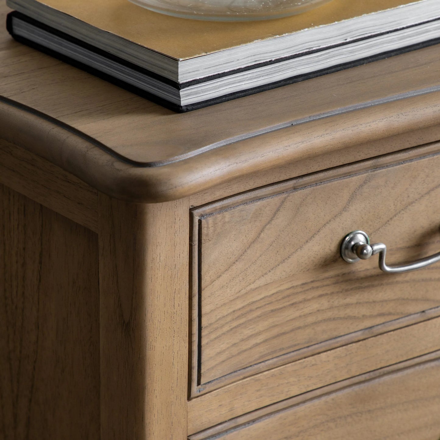 Gallery Direct Chic 5 Drawer Chest Weathered