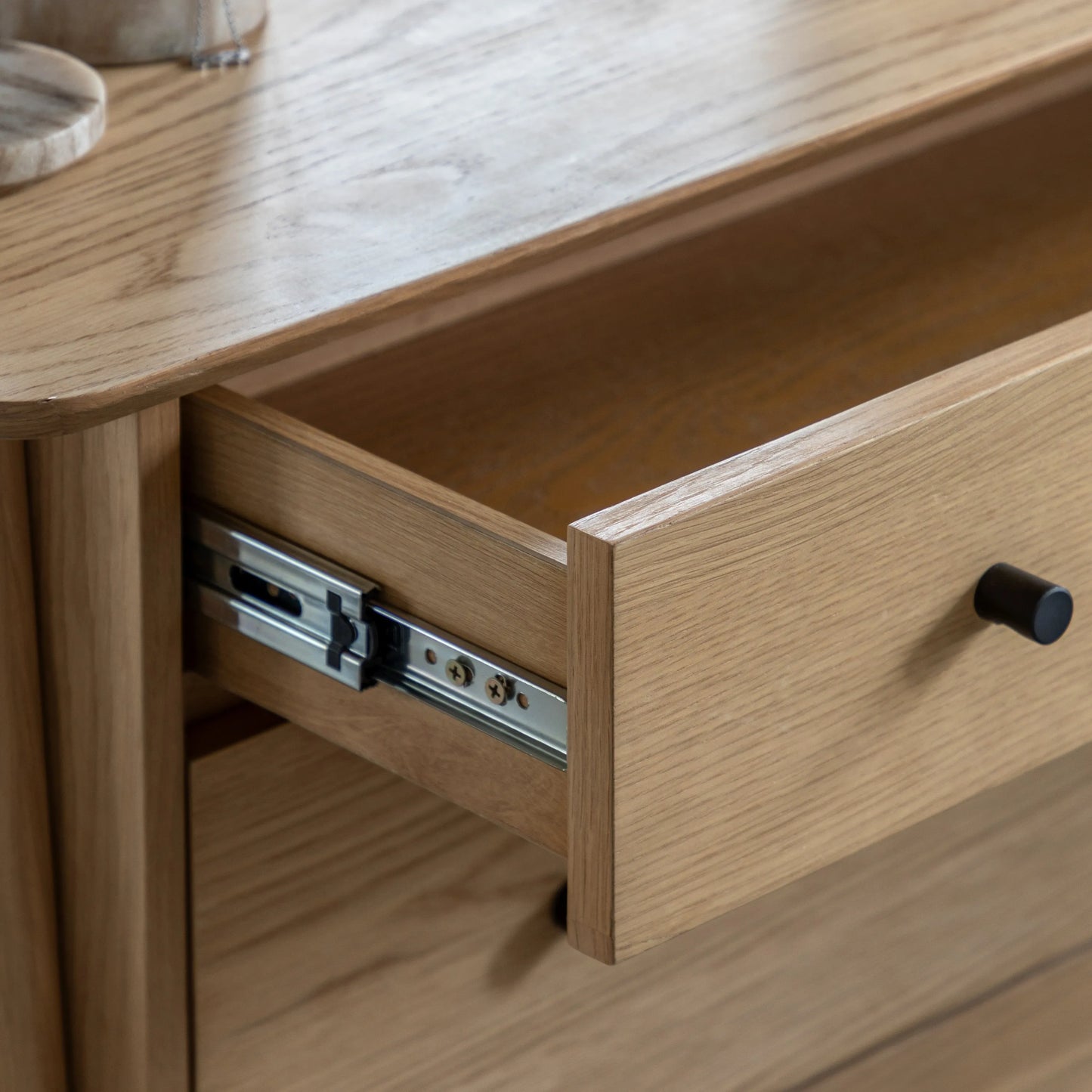 Gallery Direct Hatfield 3 Drawer Chest Natural