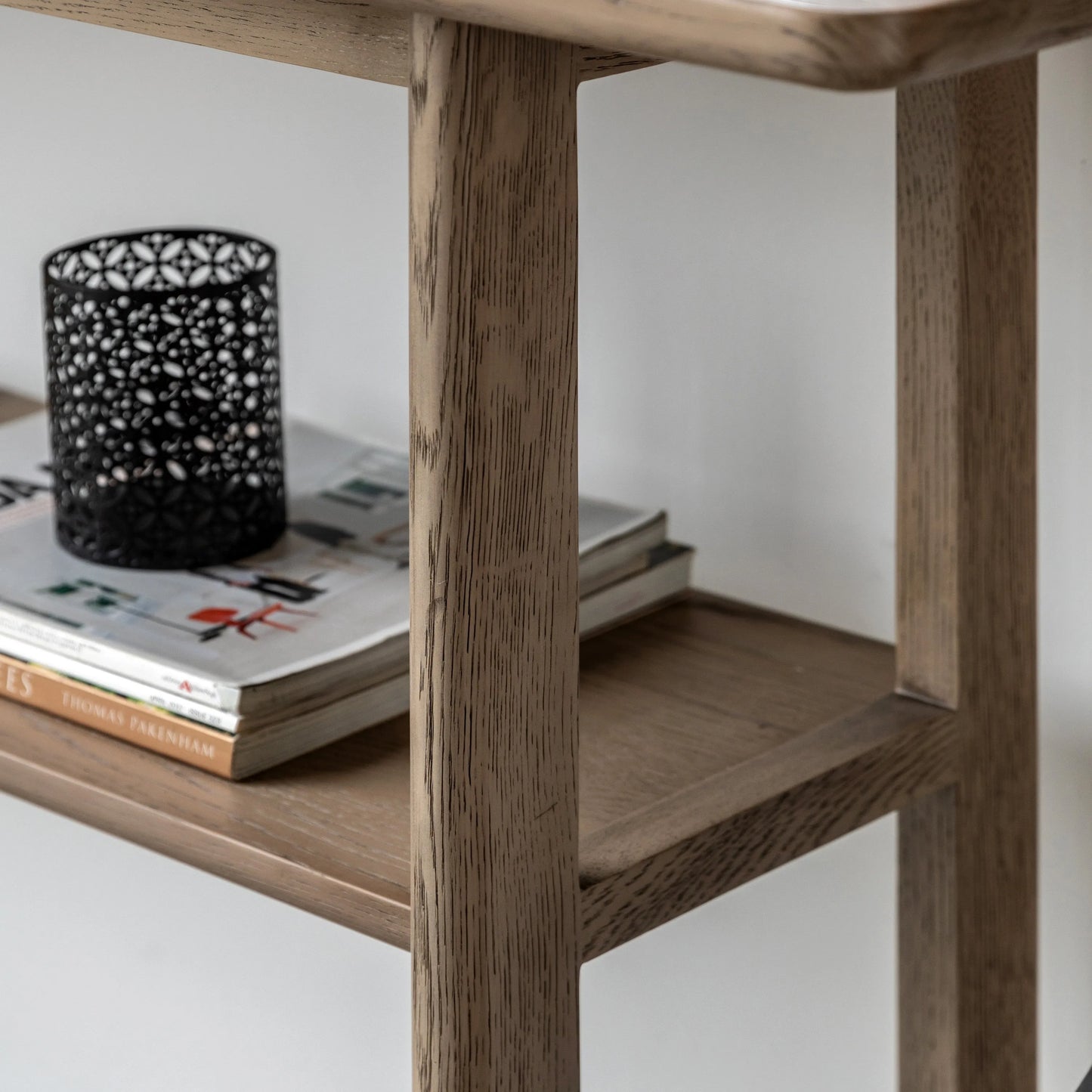Gallery Direct Craft Console Table Smoked