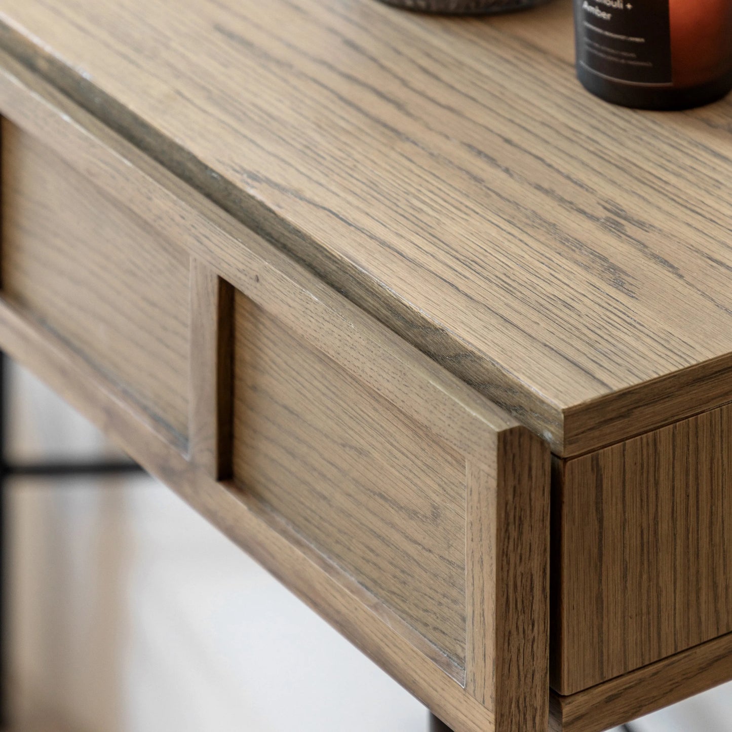 Gallery Direct Panelled 2 Drawer Console