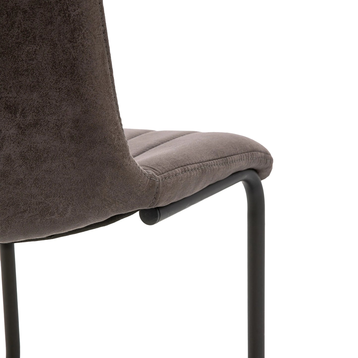 Gallery Direct Pair of Edington Dining Chairs in Grey