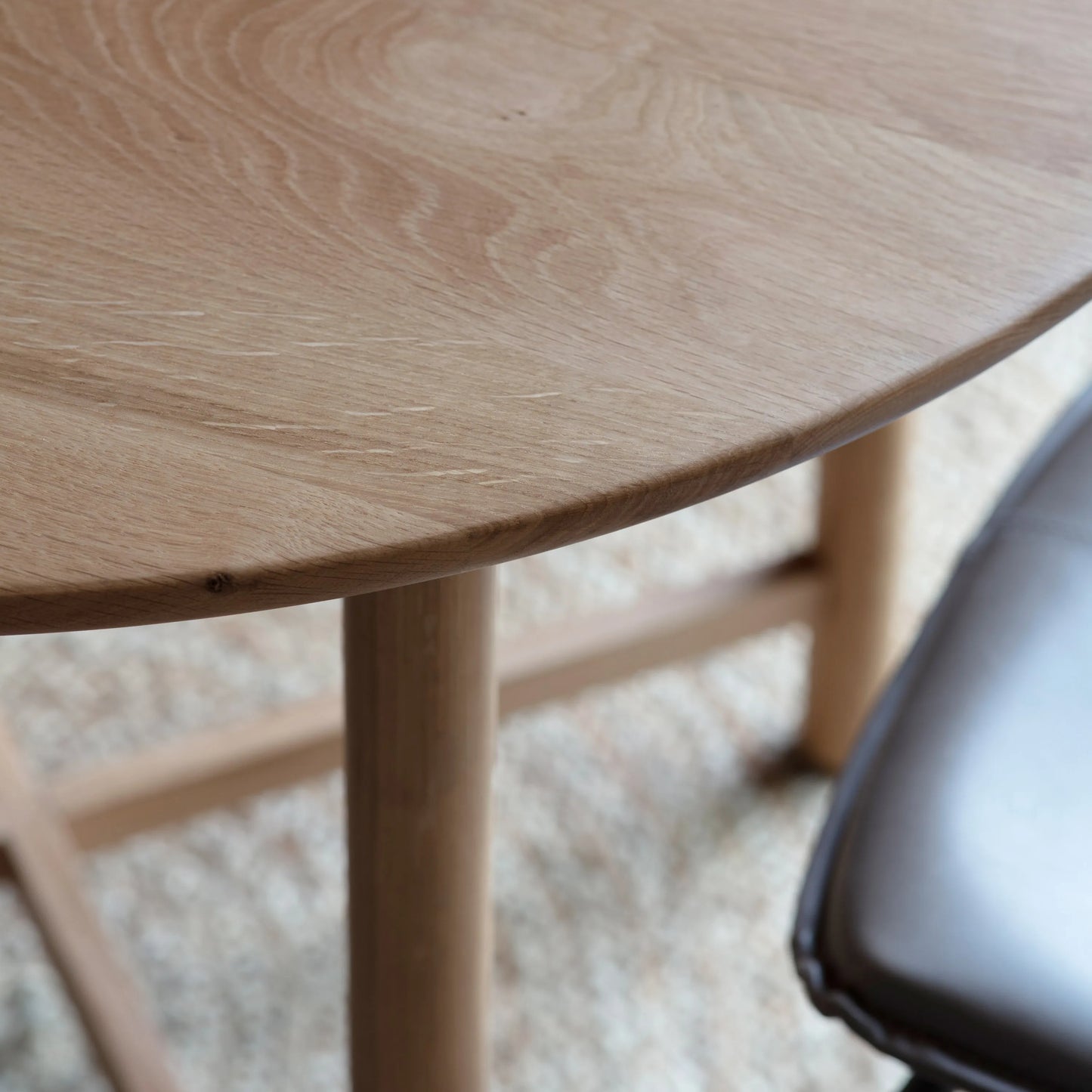 Gallery Direct Kingham Round Dining Table in Oak