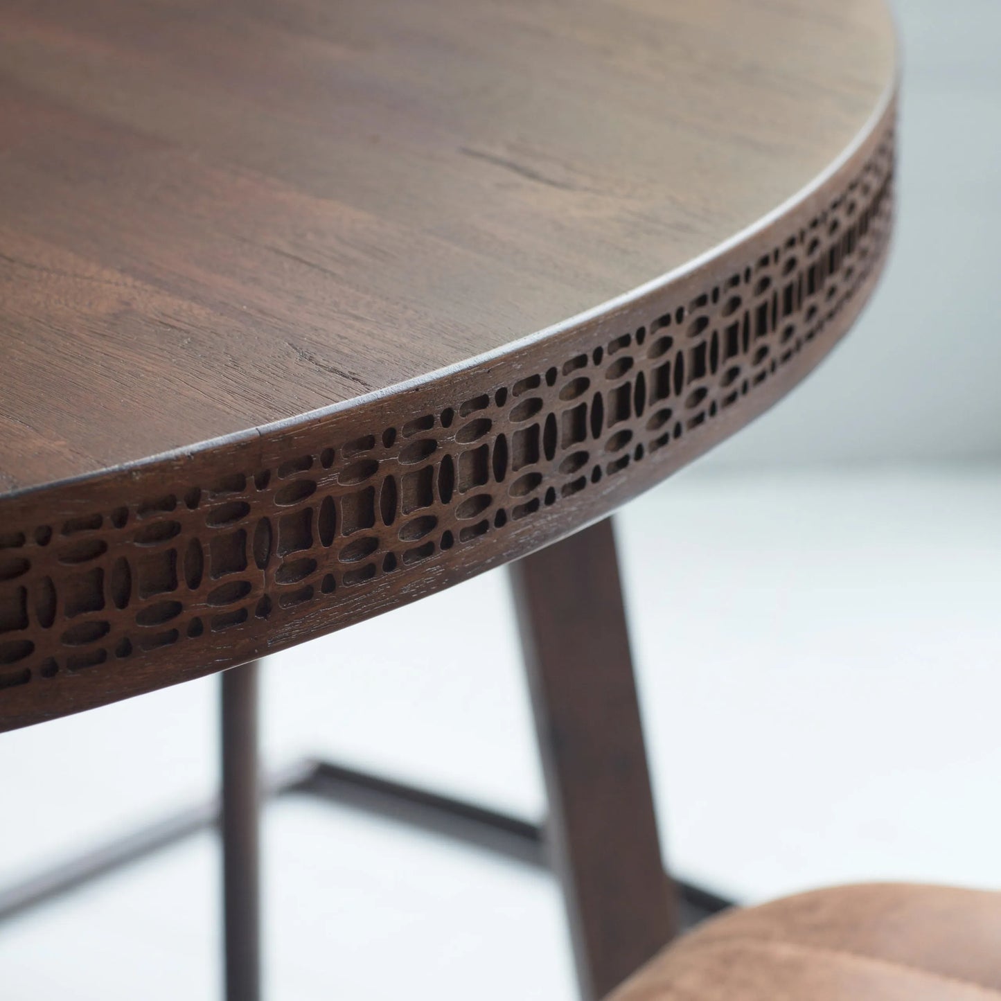Gallery Direct Boho Retreat Round Dining Table
