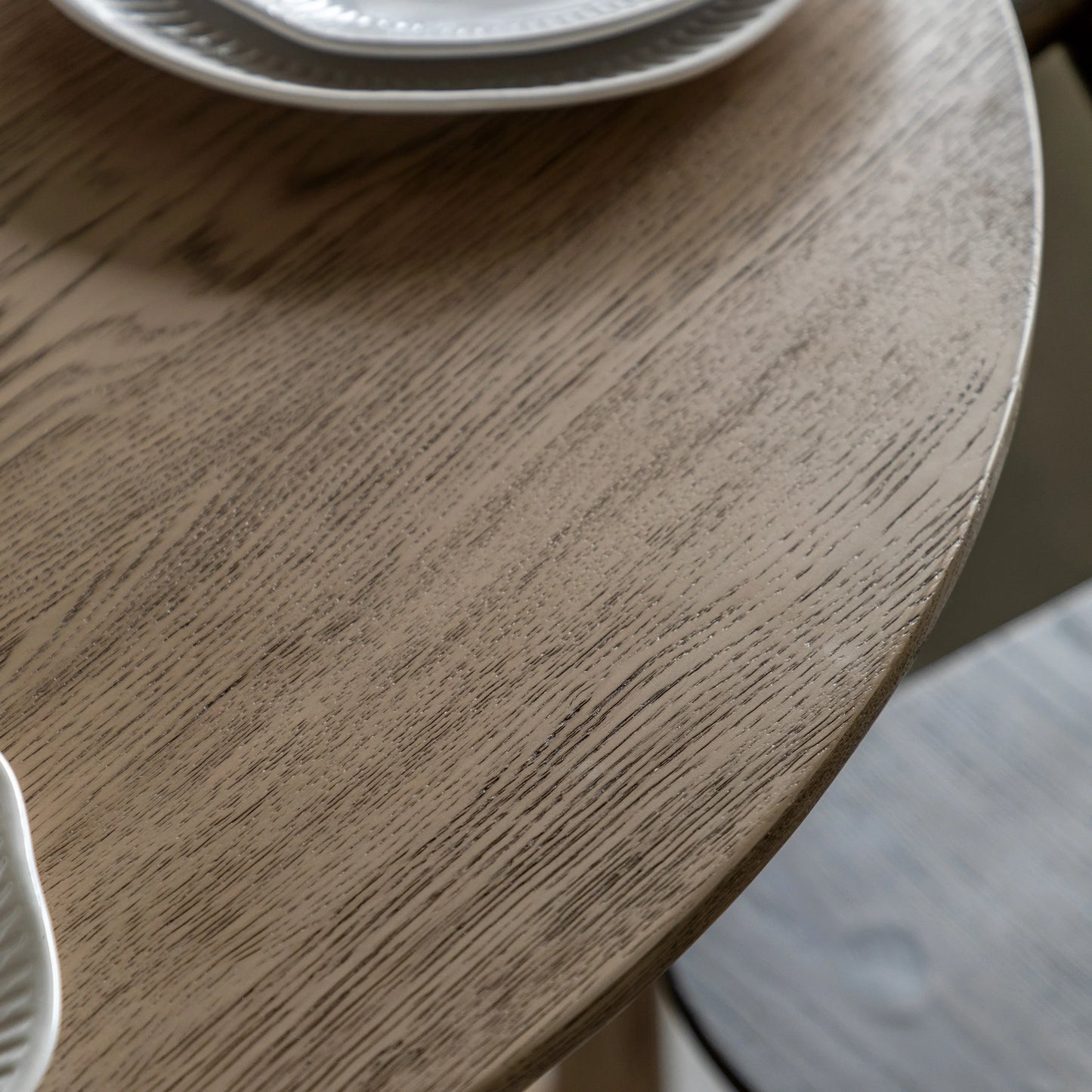 Gallery Direct Craft Folding Dining Table Smoked