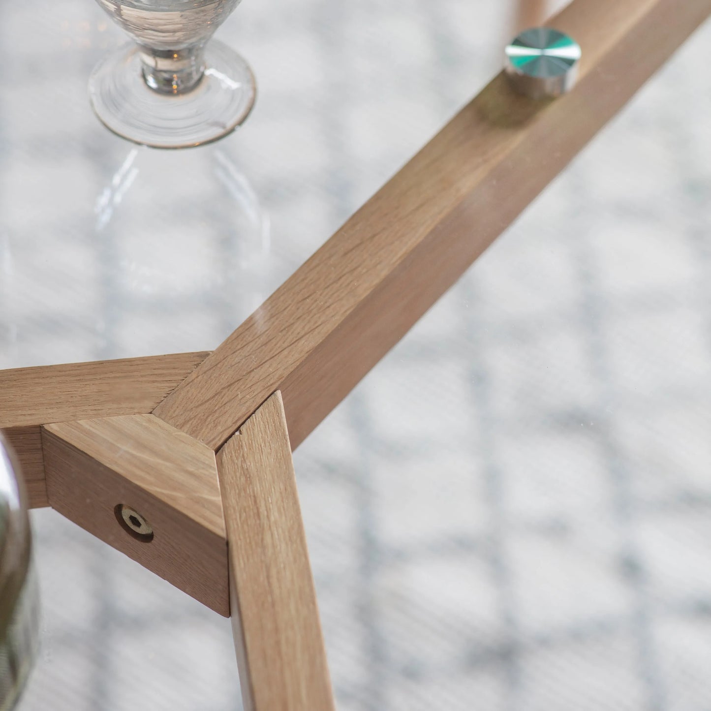 Gallery Direct Blair Dining Table in Oak