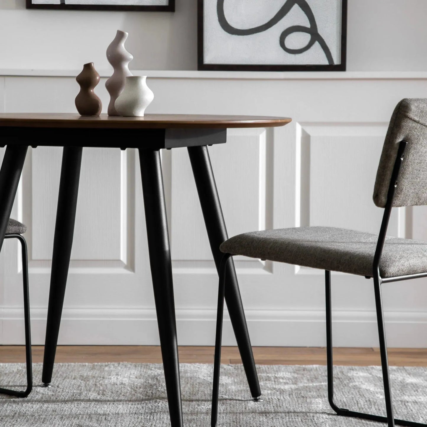 Gallery Direct Astley Round Dining Table Oak