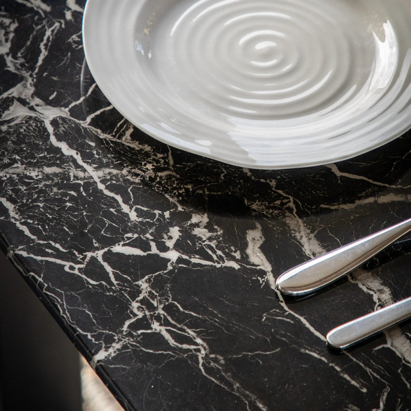 Gallery Direct Davidson Dining Table in Black