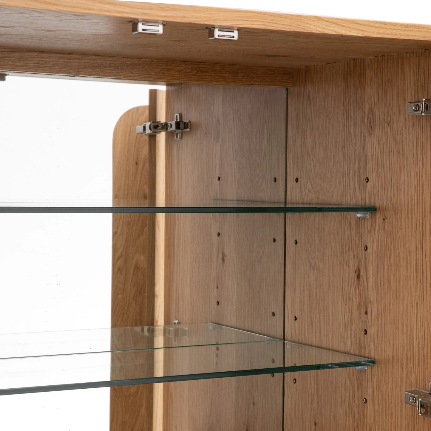 Gallery Direct Craft Cocktail Cabinet in Natural