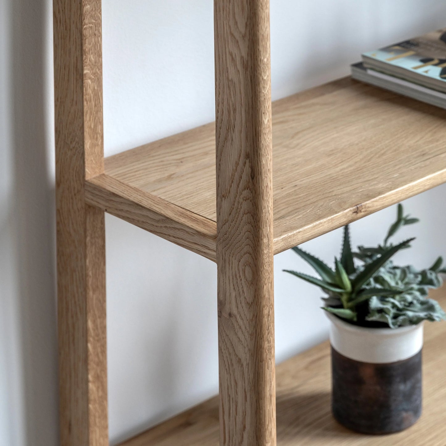 Gallery Direct Craft Tall Open Display in Natural