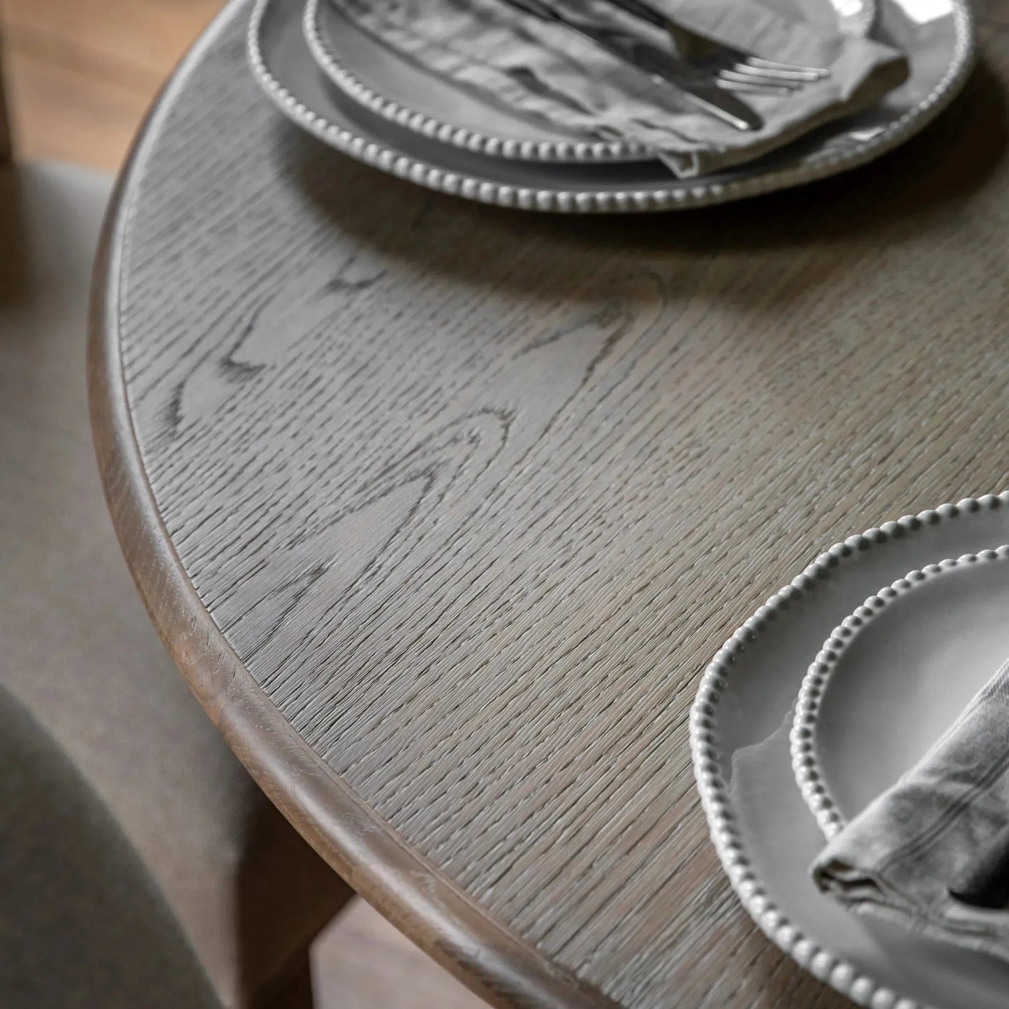 Gallery Direct Artisan Round Extending Dining Table