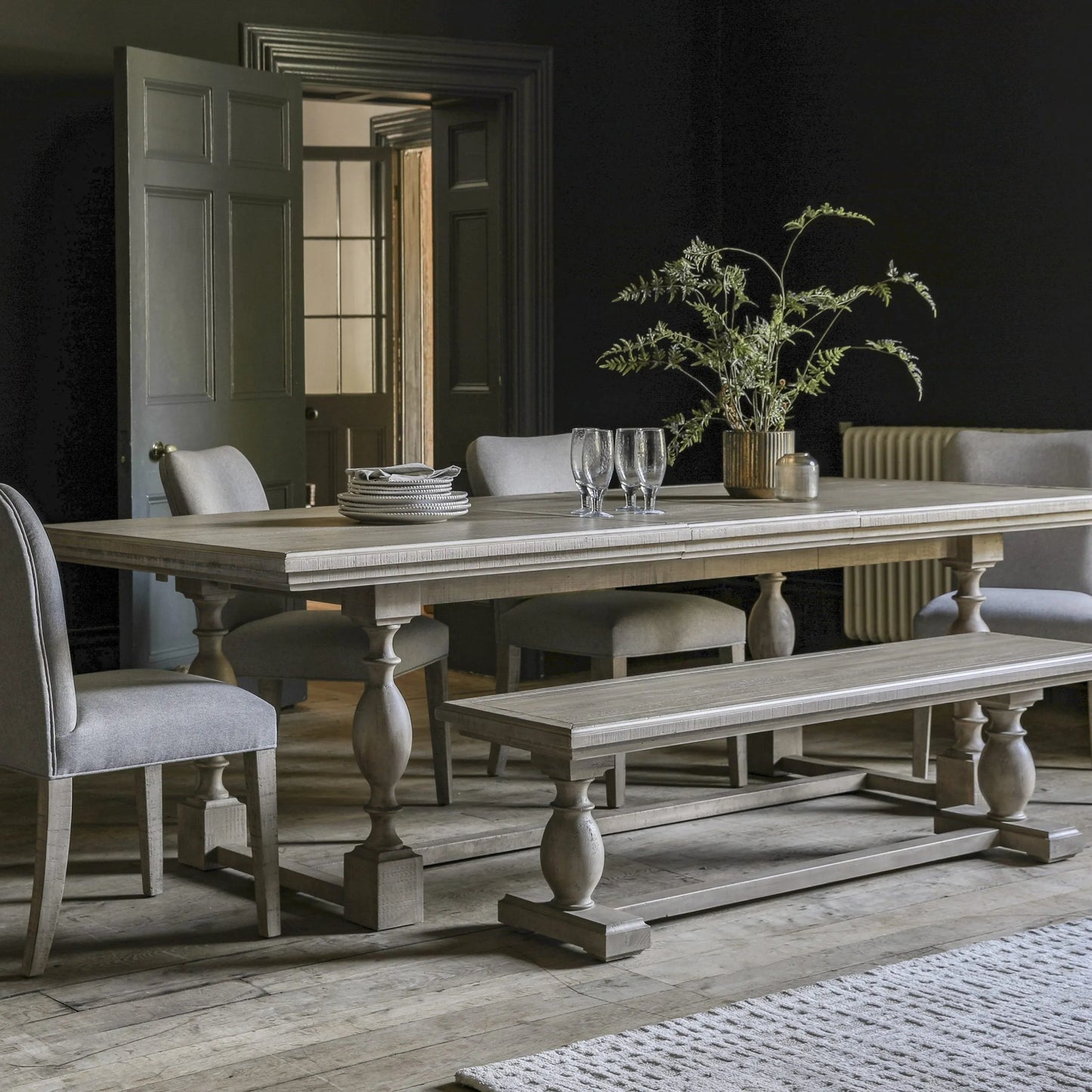 Gallery Direct Vancouver Extending Dining Table