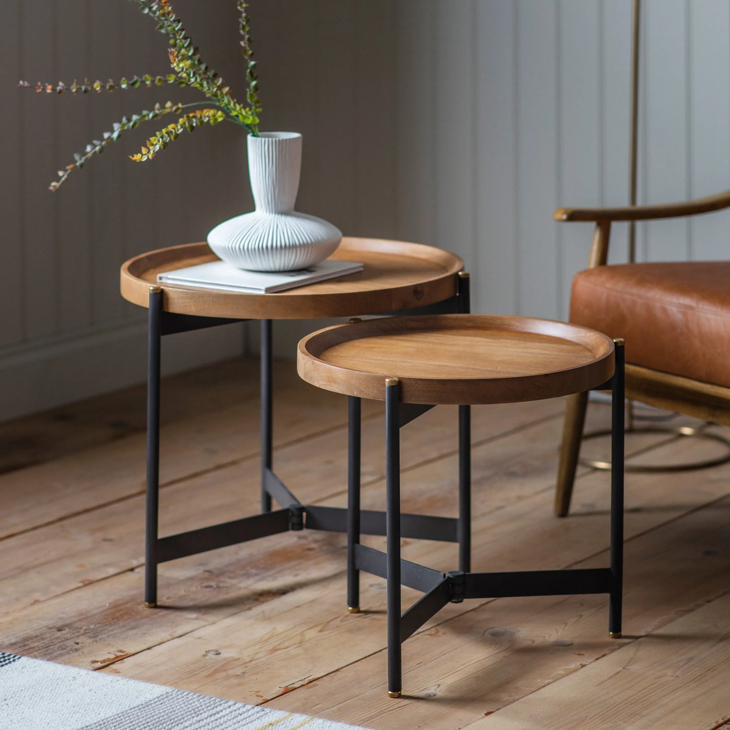Gallery Direct Dakota Nest Of 2 Tables