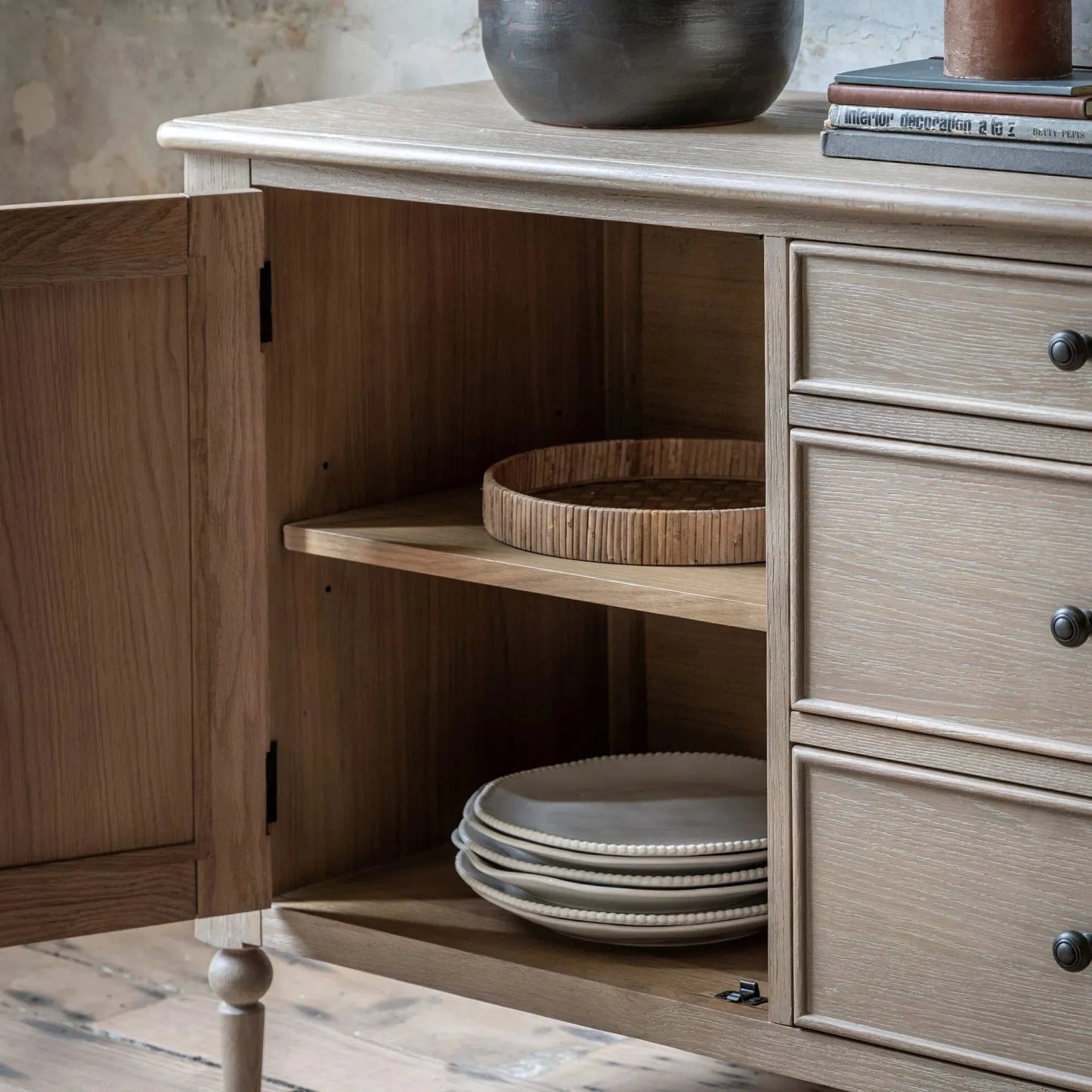 Gallery Direct Artisan 2 Door 3 Drawer Sideboard