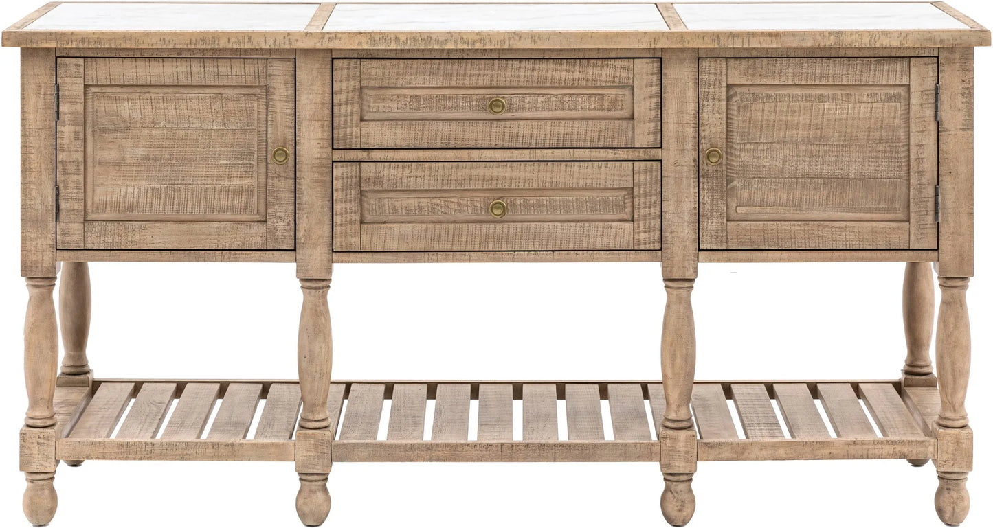 Gallery Direct Vancouver 2 Door 2 Drawer Sideboard
