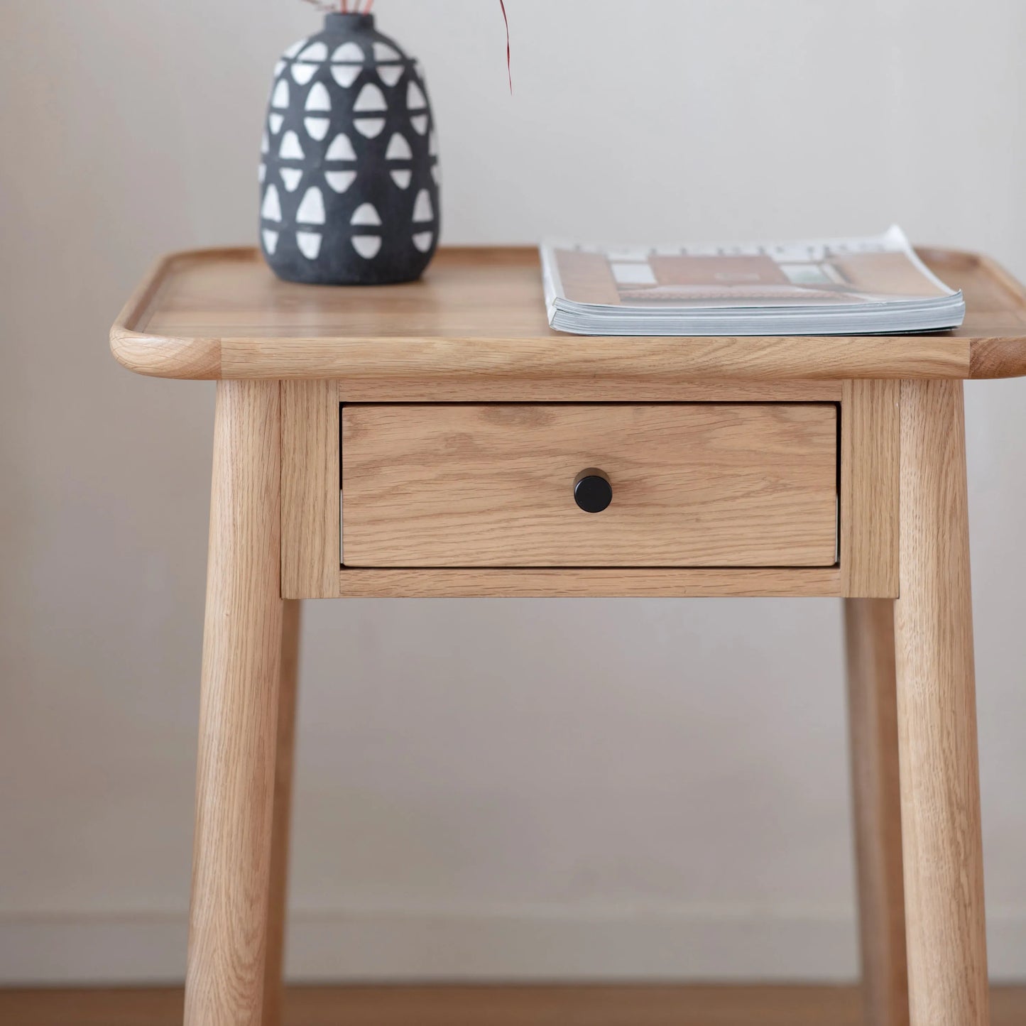 Gallery Direct Kingham 1 Drawer Side Table
