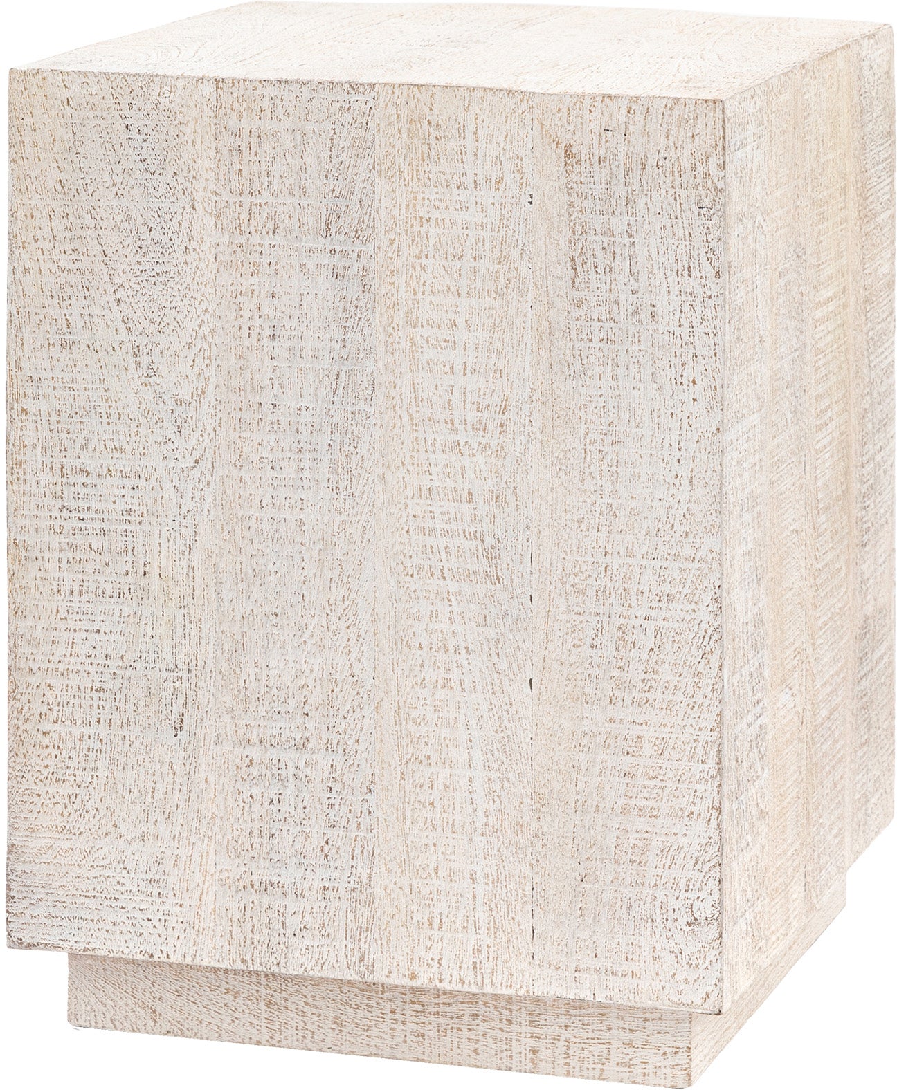 Gallery Direct Iowa Side Table Whitewash