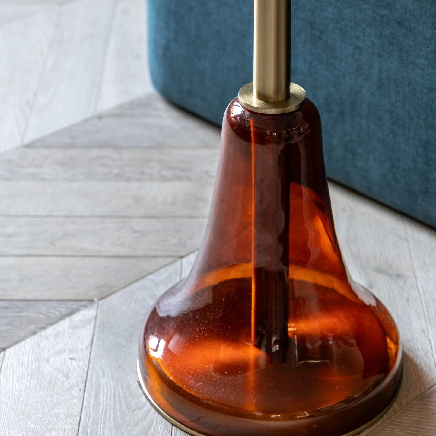 Gallery Direct Bilbao Side Table in Orange