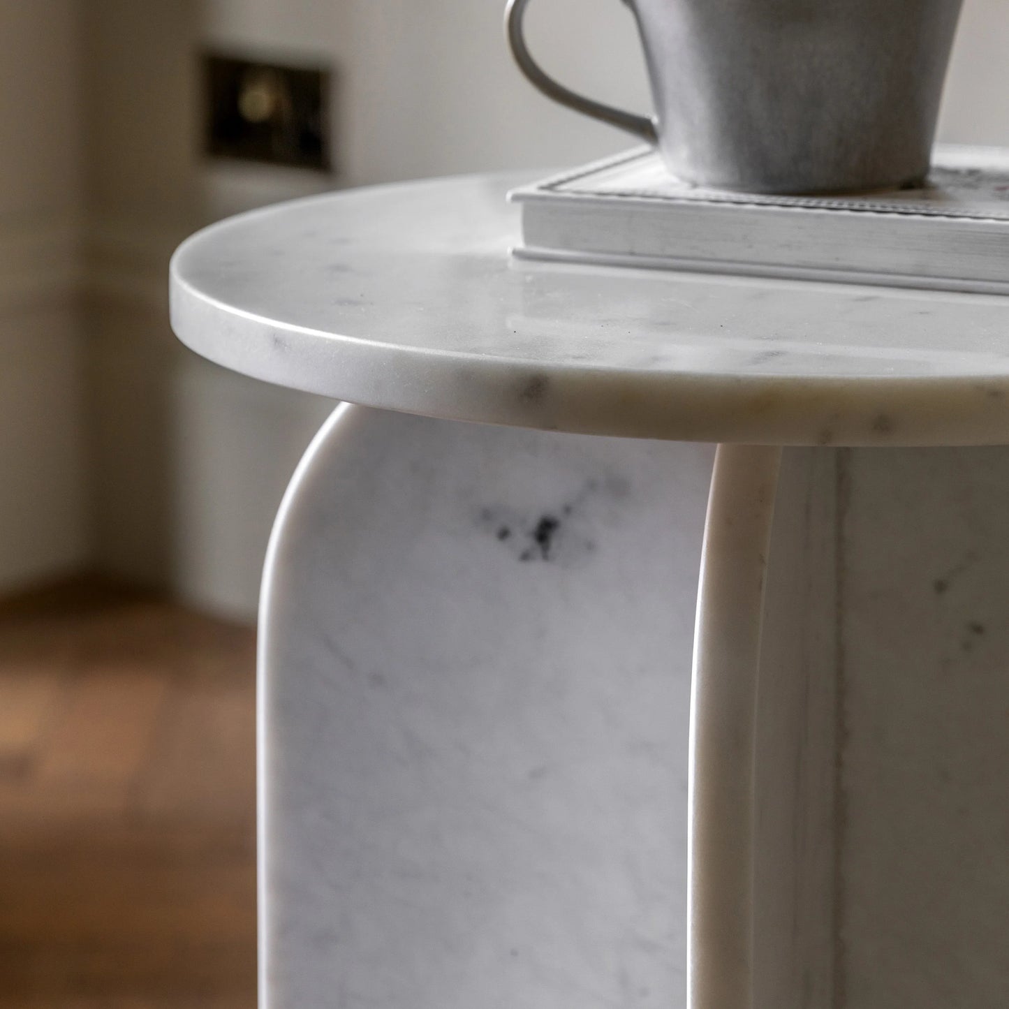 Gallery Direct Amalfi Side Table in White