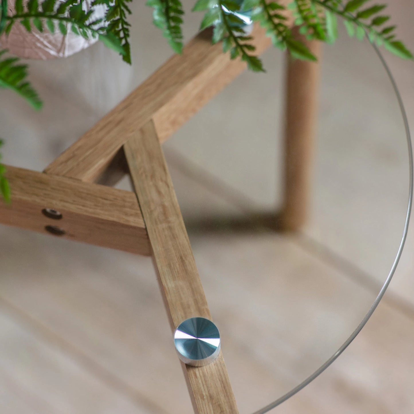 Gallery Direct Blair Side Table in Oak