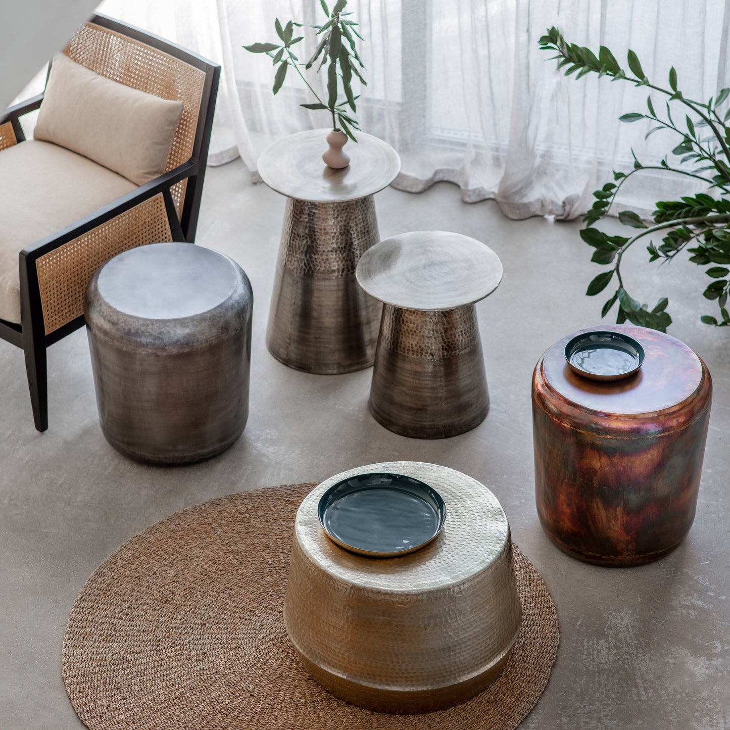Gallery Direct Langley Side Table Set of 2