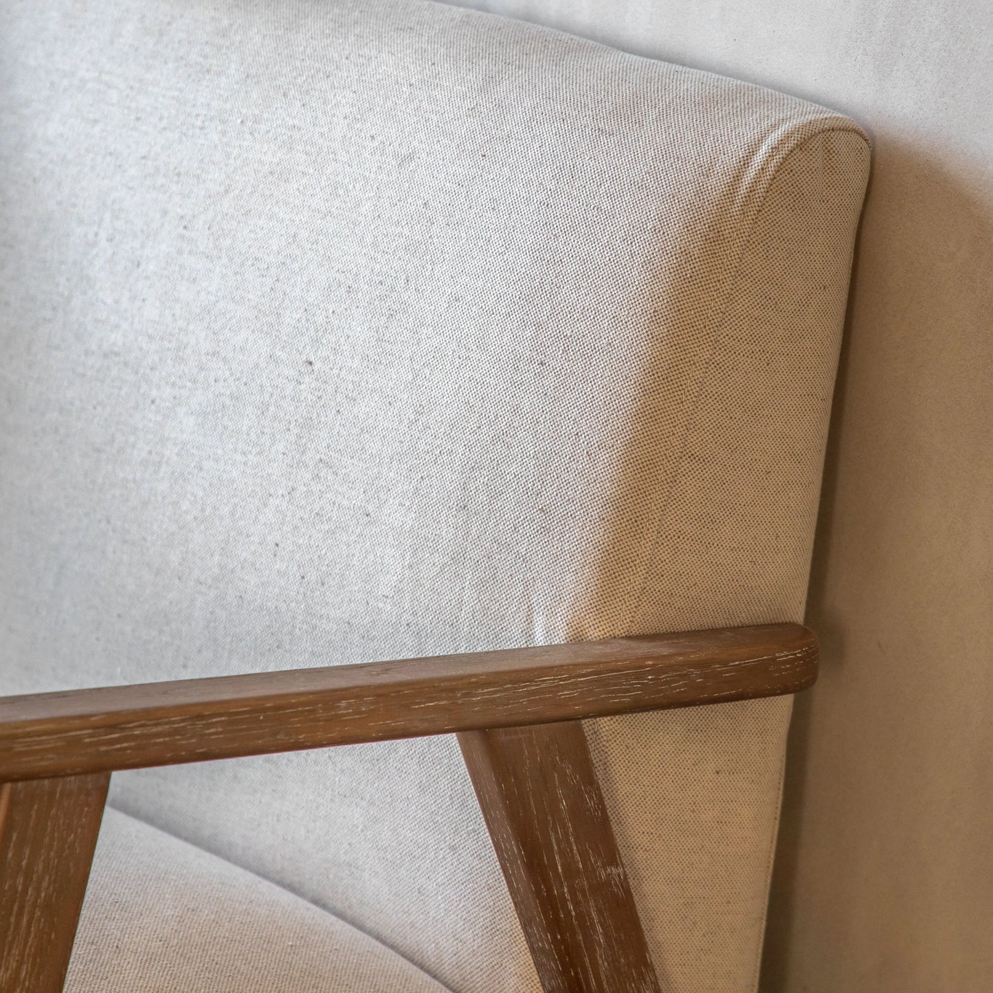 Gallery Direct Neyland 2 Seater Sofa in Natural Linen