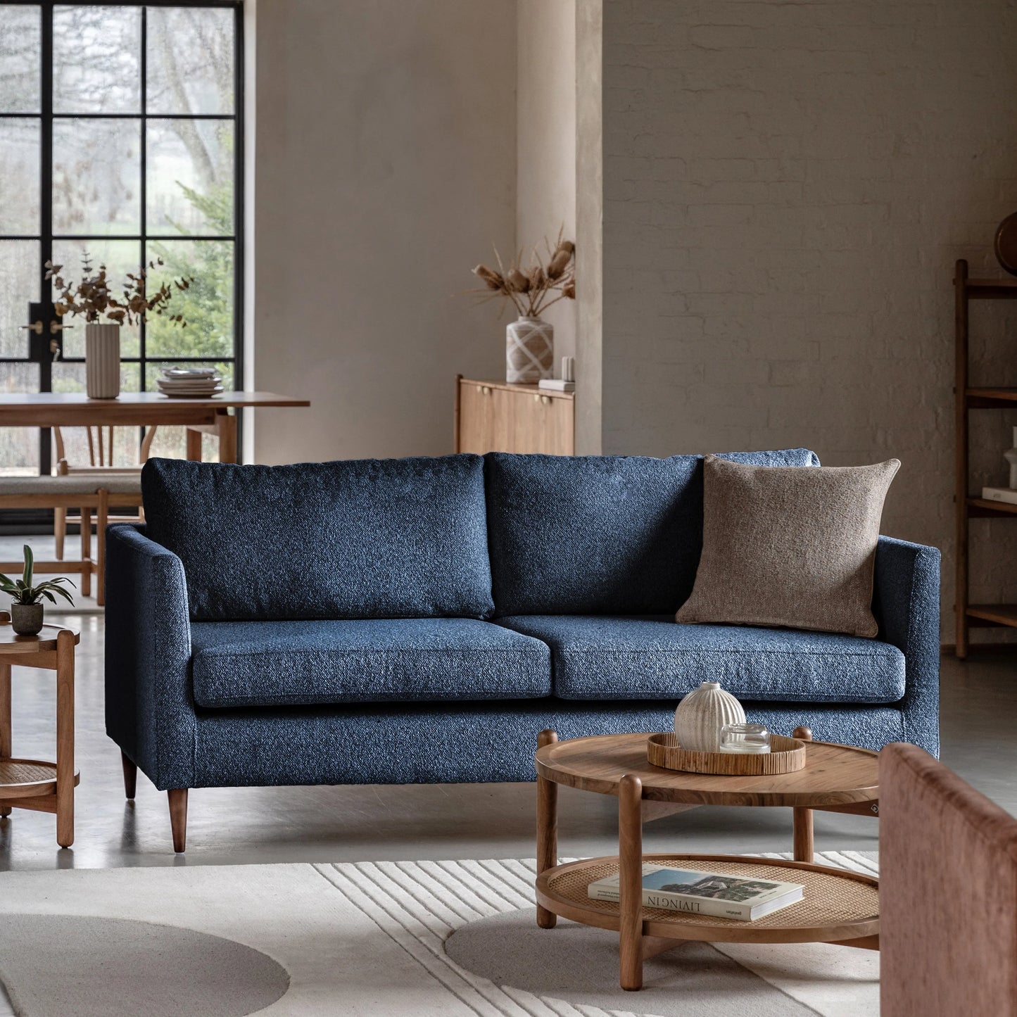 Gallery Direct Gateford 3 Seater Sofa in Charcoal