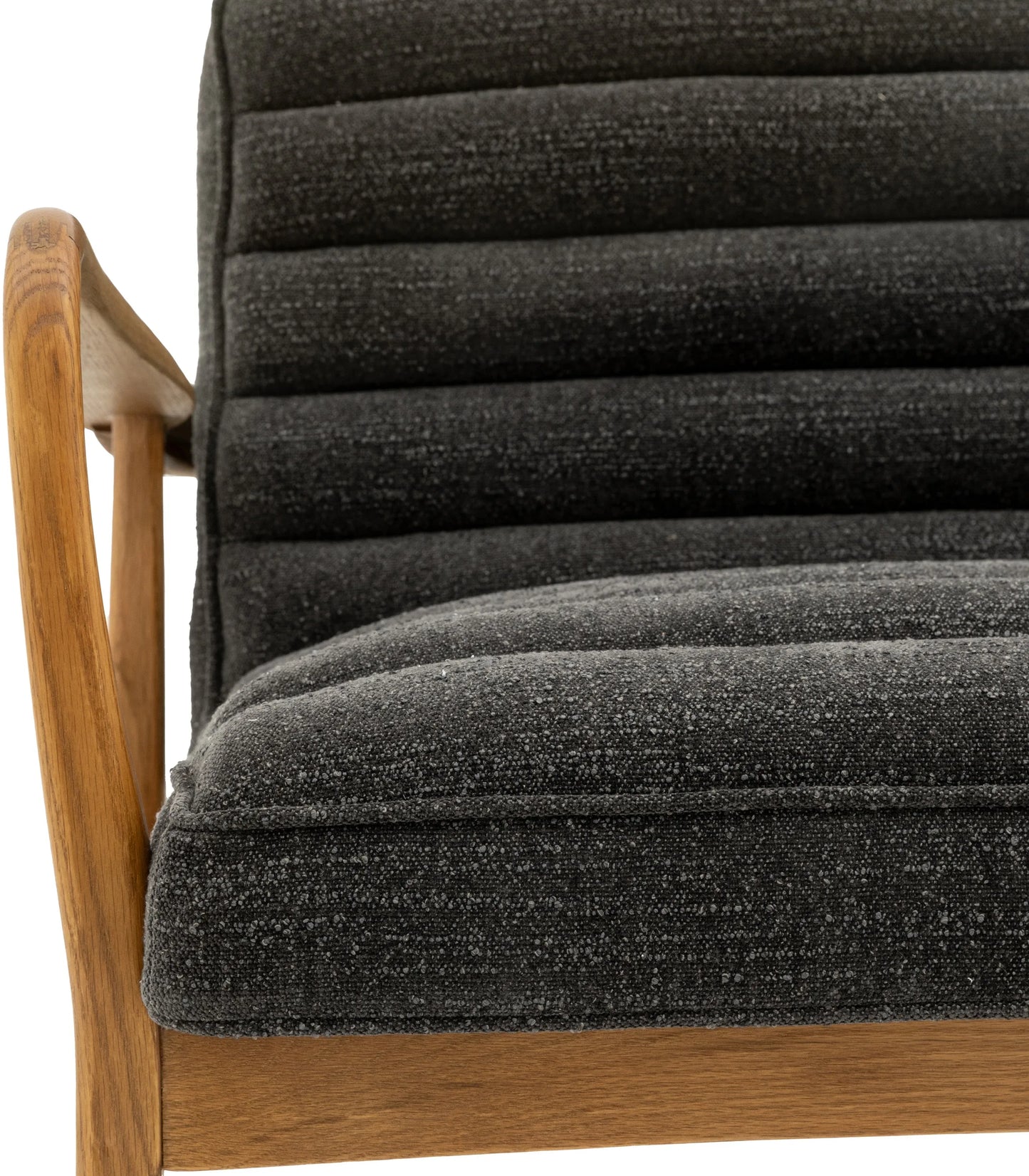 Gallery Direct Datsun 2 Seater Sofa in Charcoal