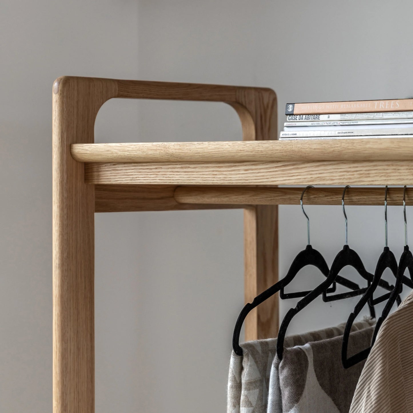 Gallery Direct Craft Open Wardrobe in Natural