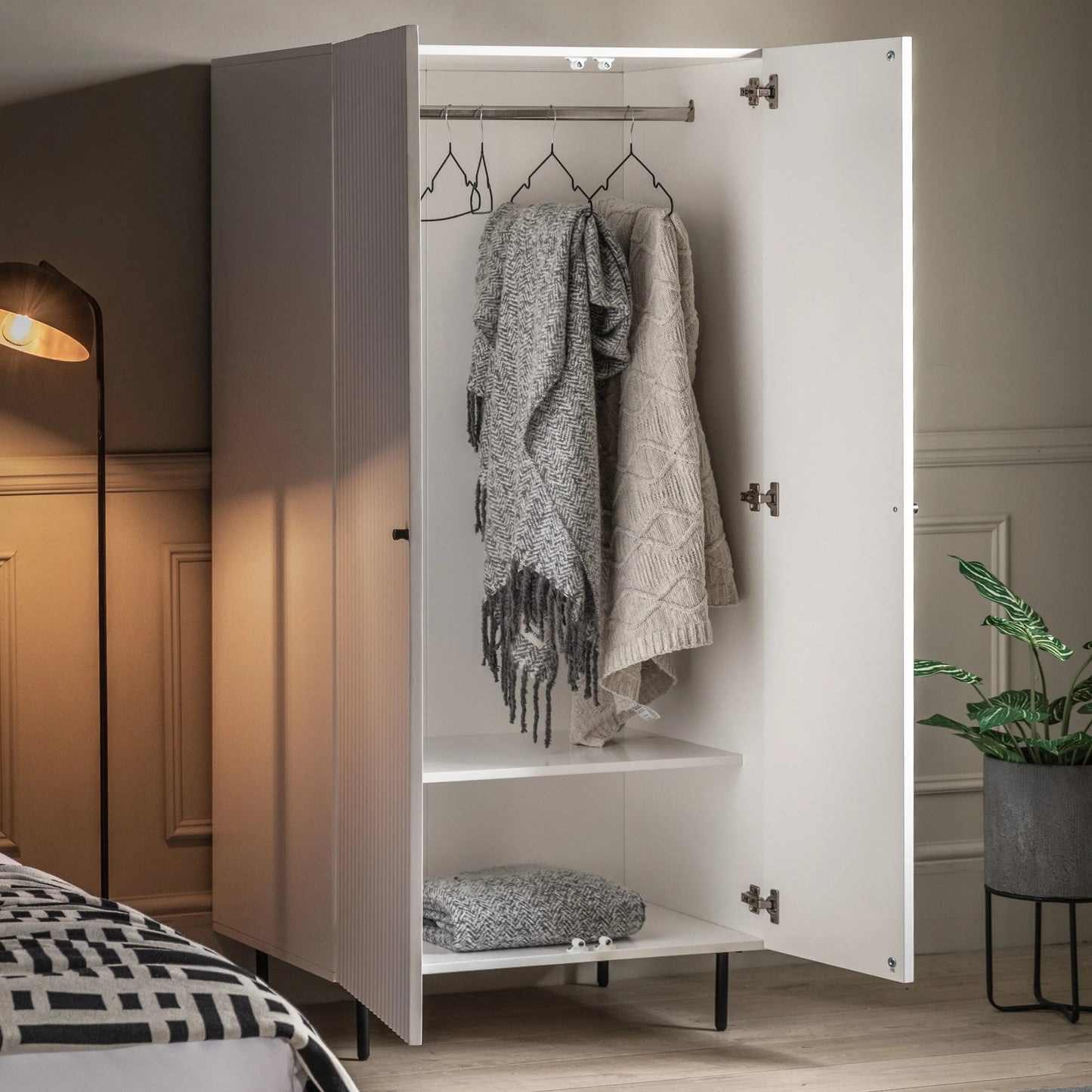 Gallery Direct Buckhurst Wardrobe in White