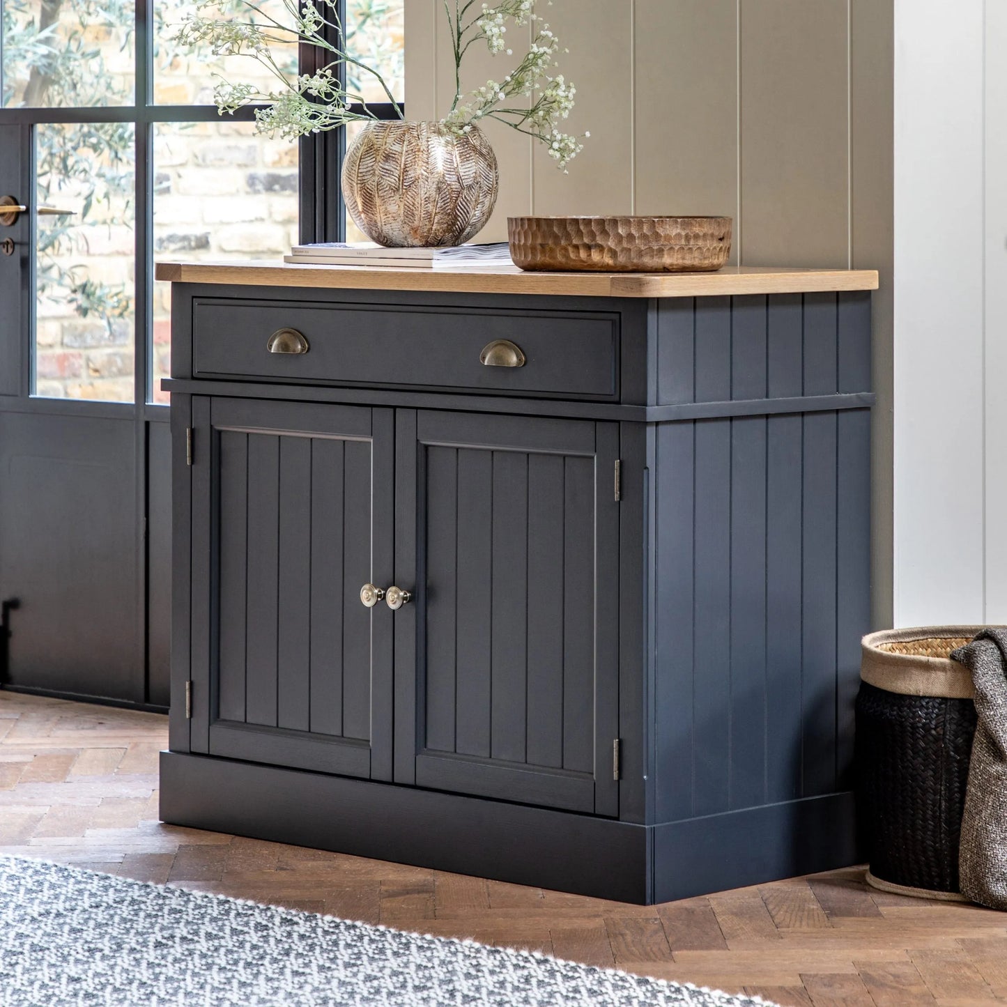 Gallery Direct Eton 2 Door Sideboard in Meteor