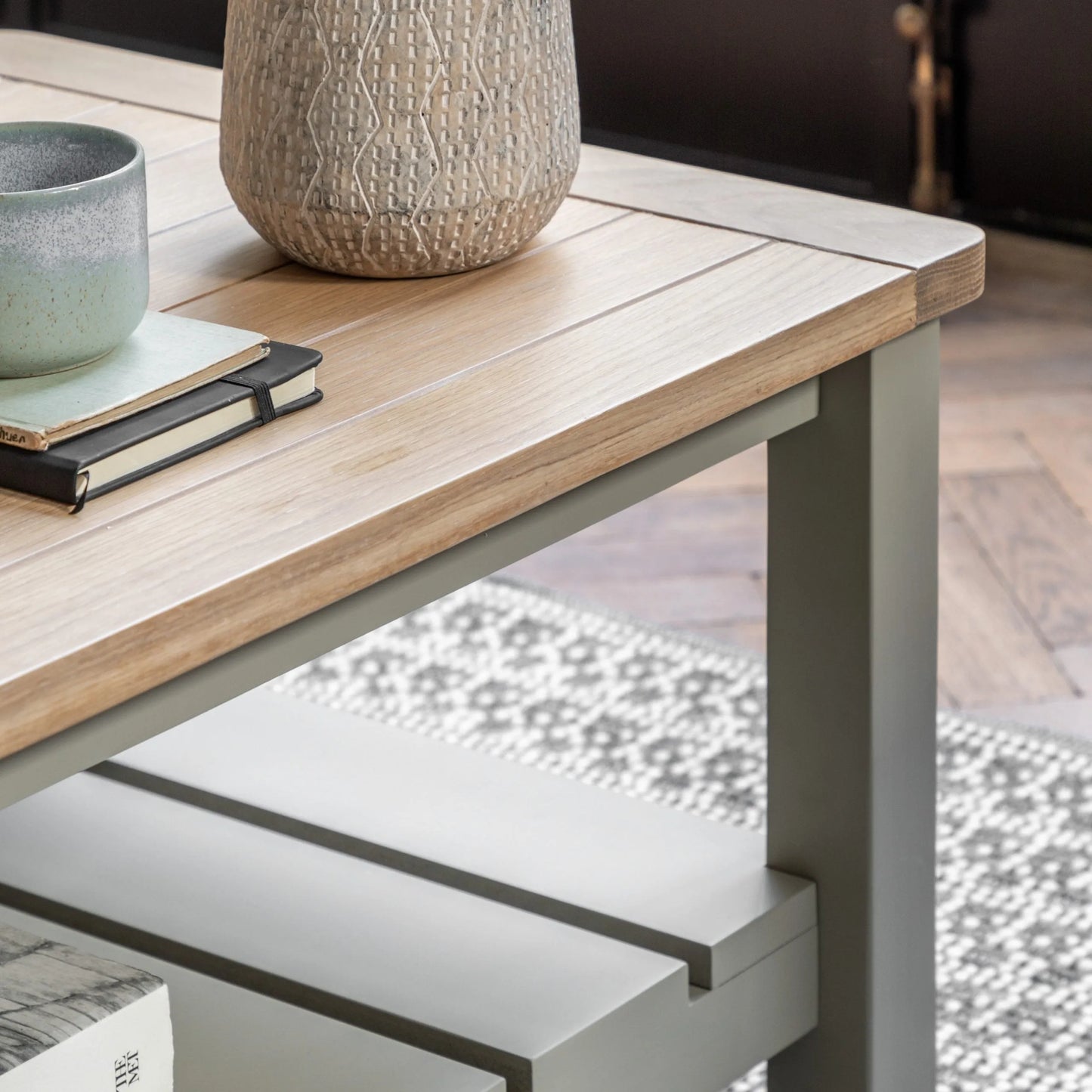 Gallery Direct Eton Coffee Table in Prairie