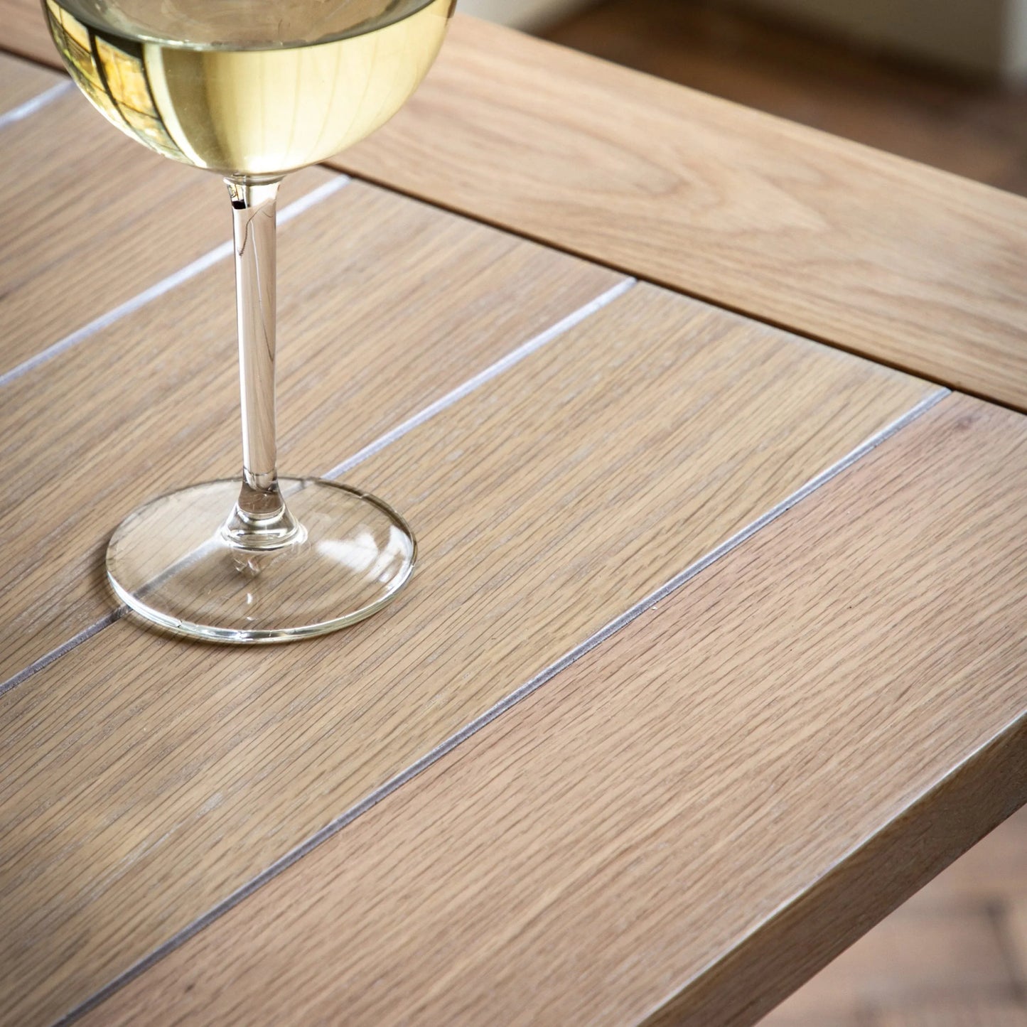 Gallery Direct Eton Trestle Table in Prairie
