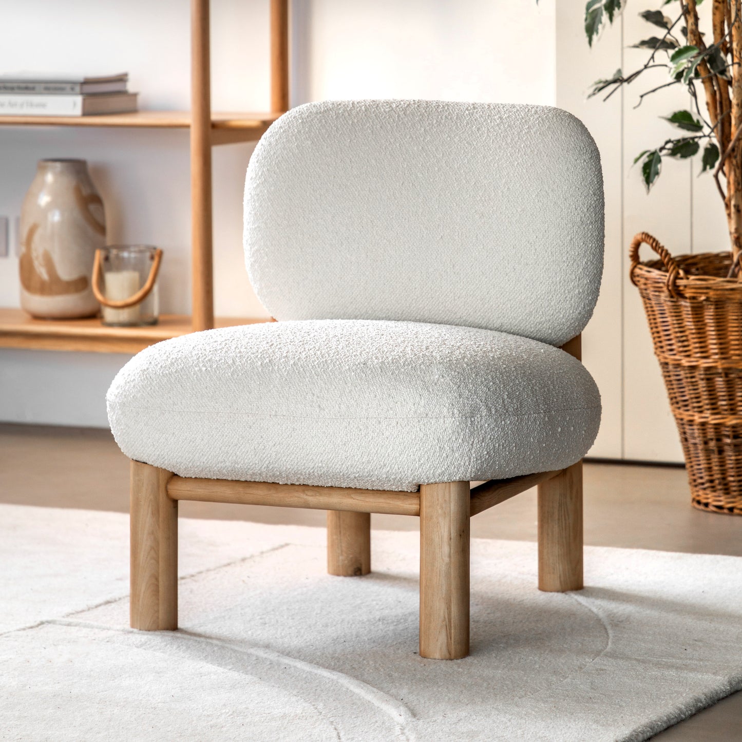 Gallery Direct Kubbe Chair Vanilla