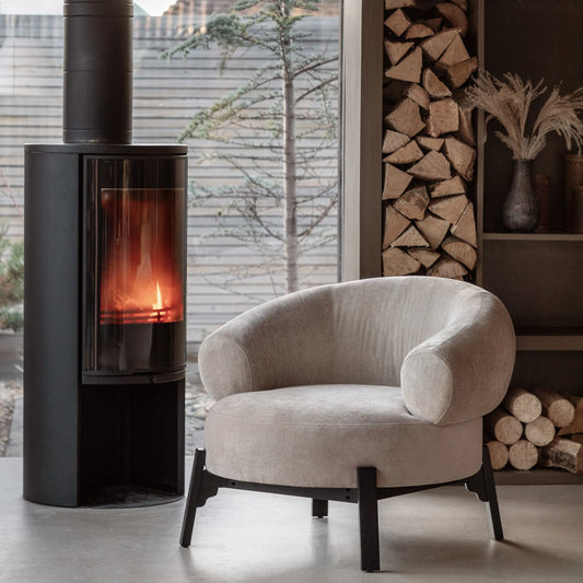 Gallery Direct Ardo Armchair in Cream