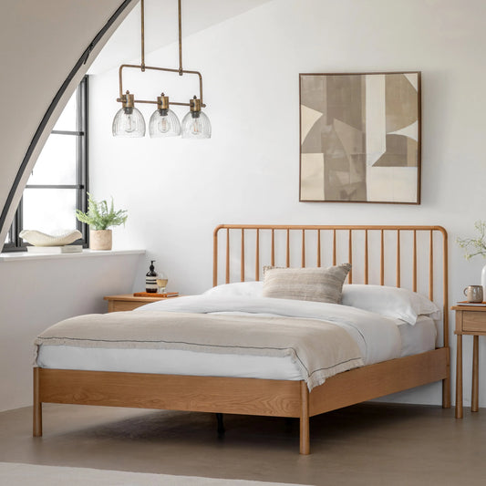 Gallery Direct Wycombe Kingsize Spindle Bed